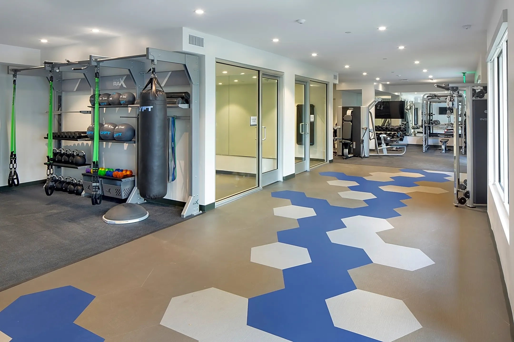 Fitness Weight Room - Concourse - Los Angeles, CA