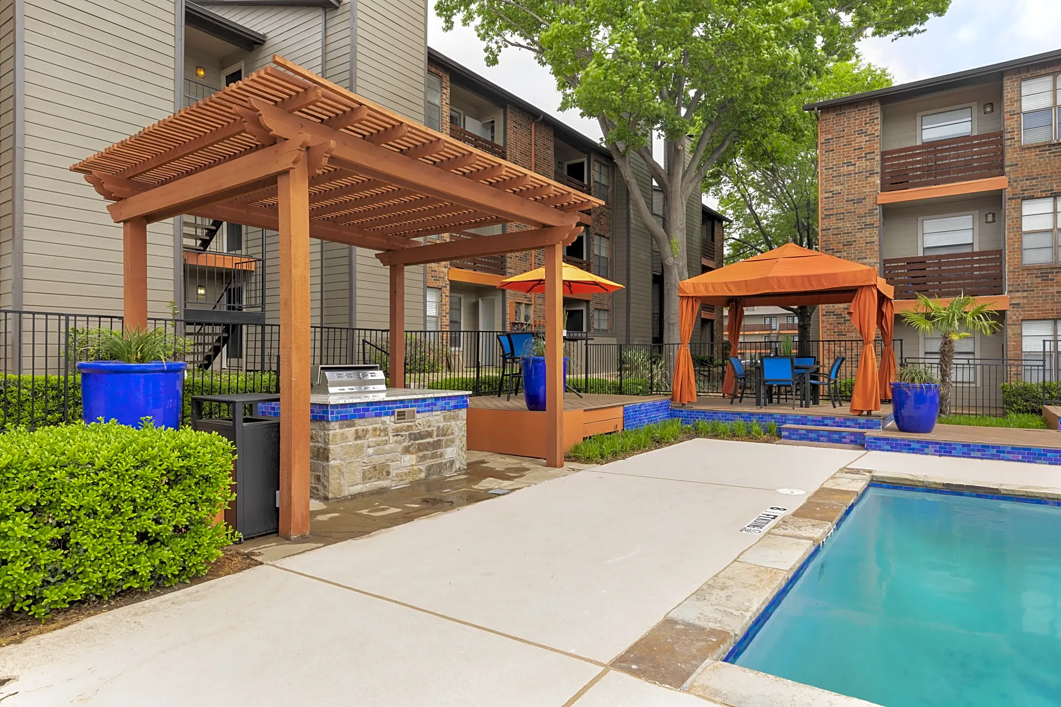 Pool - Brookside Apartments - Arlington, TX
