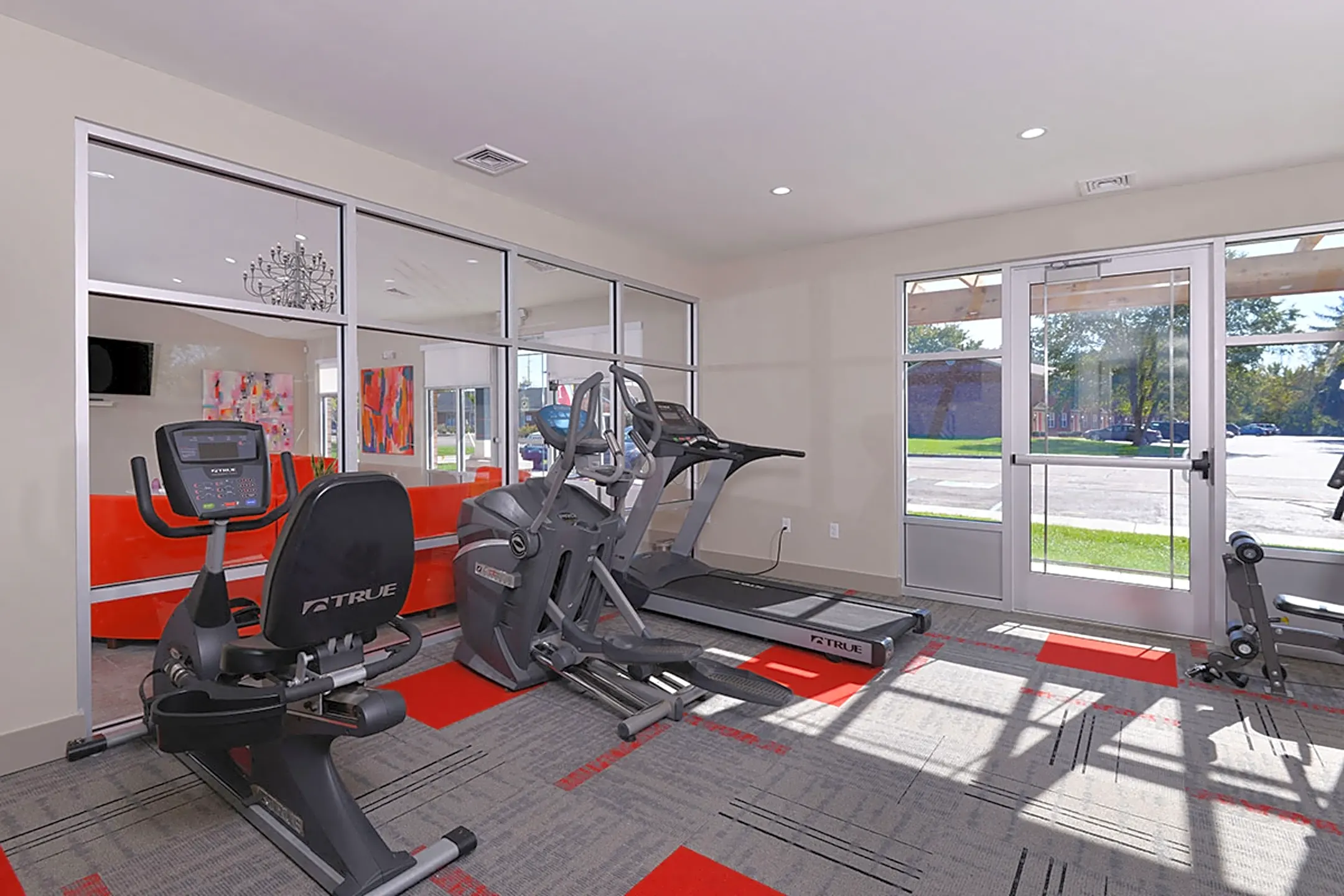 Fitness Weight Room - South and Madison Apartments - Indianapolis, IN