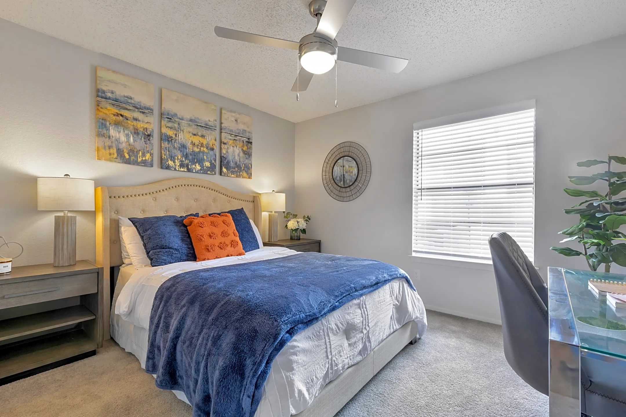Bedroom - Brookside Apartments - Arlington, TX