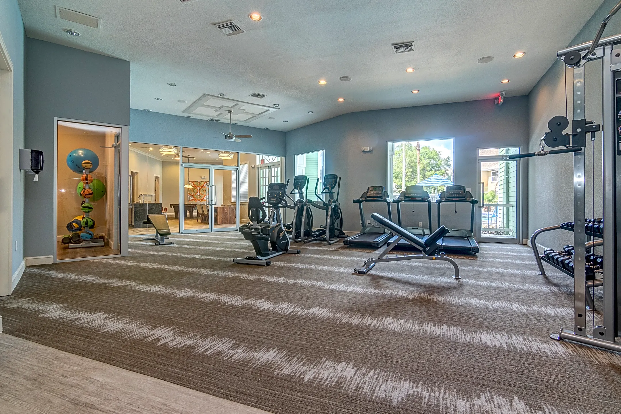 Fitness Weight Room - Burano Hunter's Creek - Orlando, FL