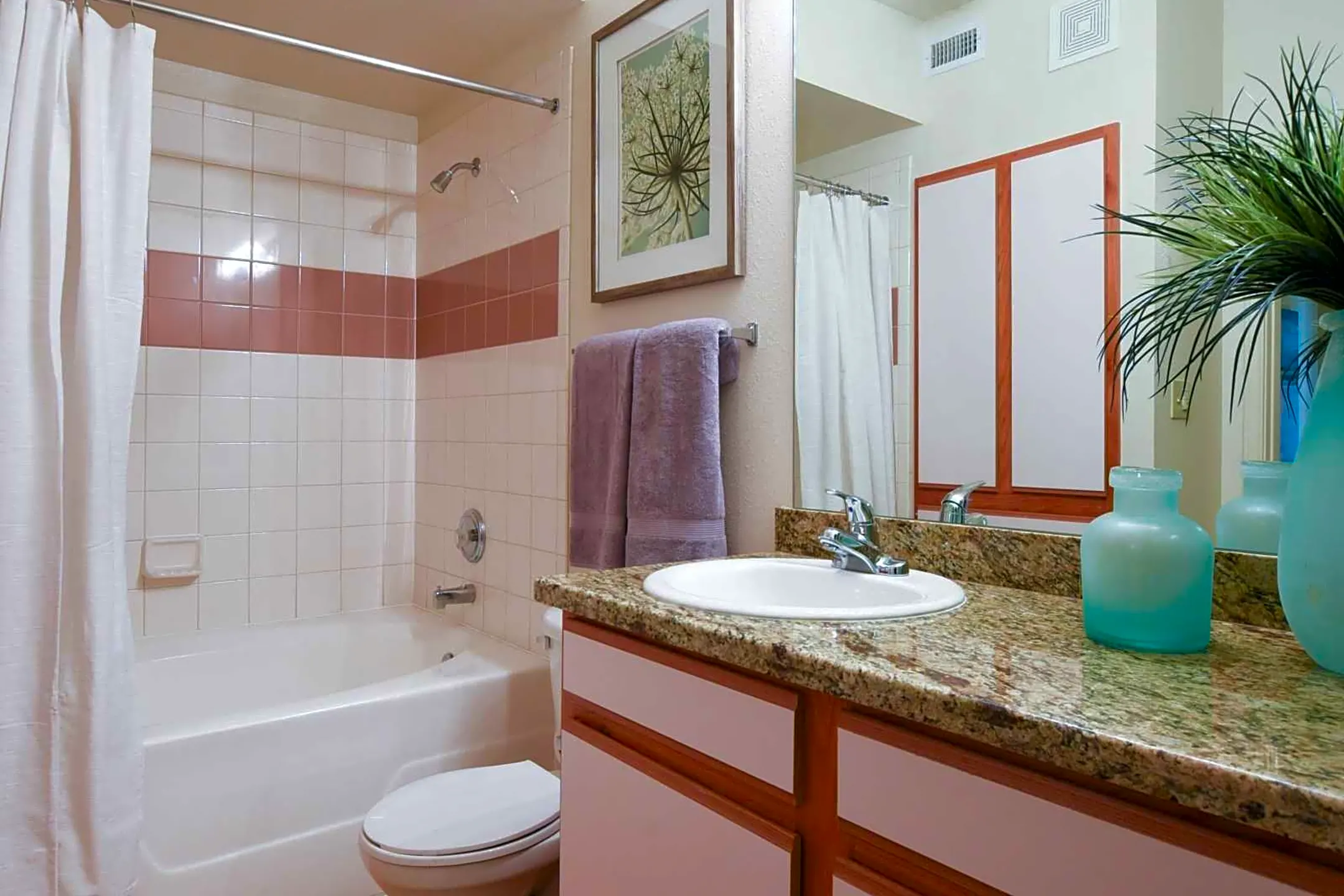 Bathroom - Carmel Apartment Homes - Laredo, TX