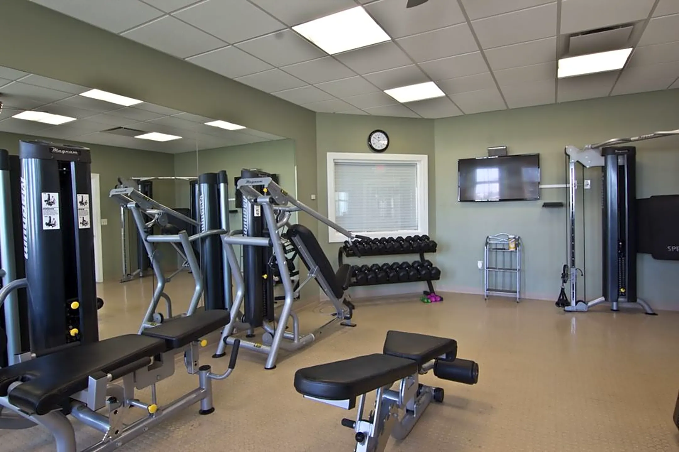 Fitness Weight Room - The Residences at Carronade - Perrysburg, OH