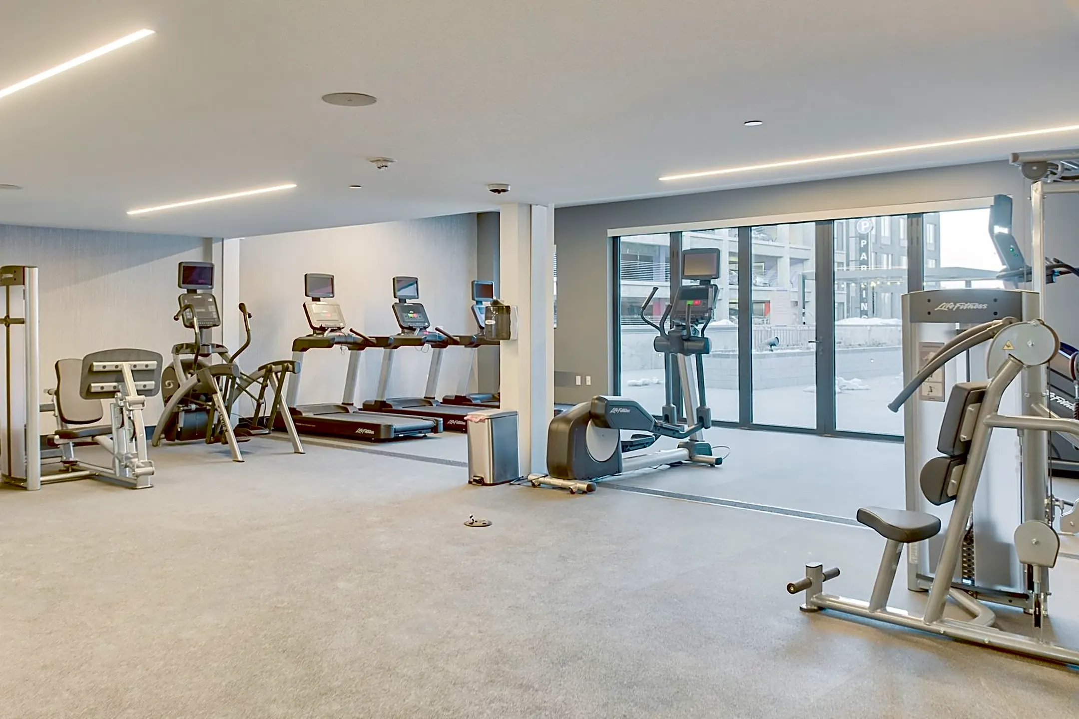 Fitness Weight Room - Ascent Apartments - Westminster, CO