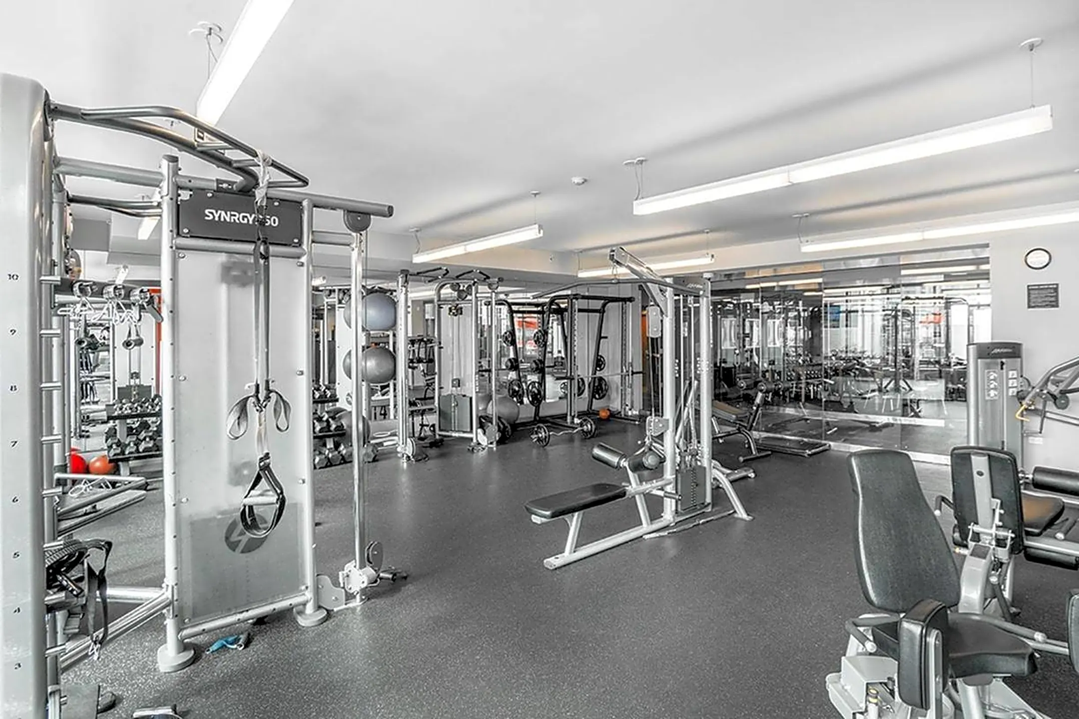Fitness Weight Room - Alta at K Station - Chicago, IL