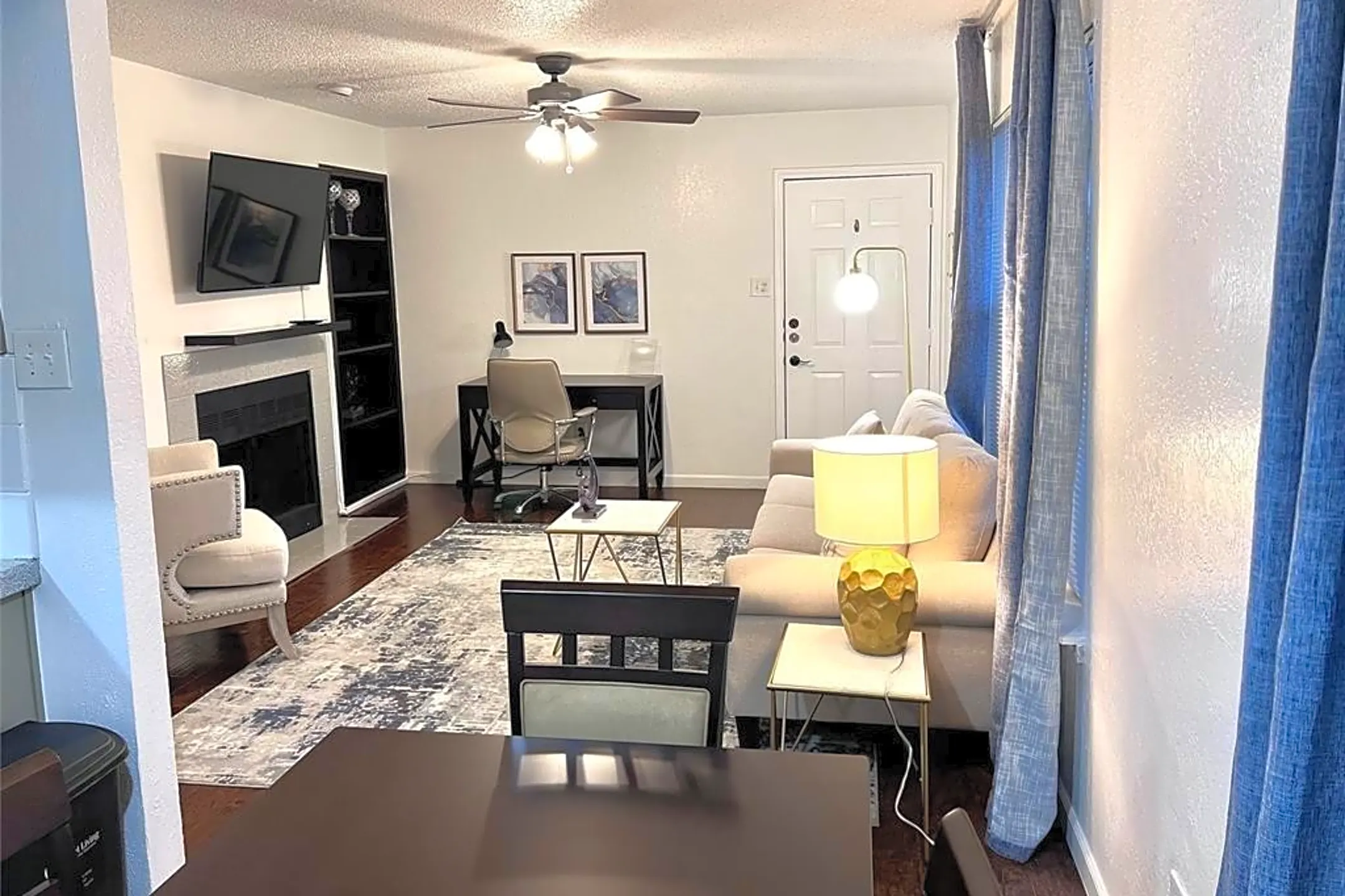 Living Room - 3849 Evergreen St #123 - Irving, TX