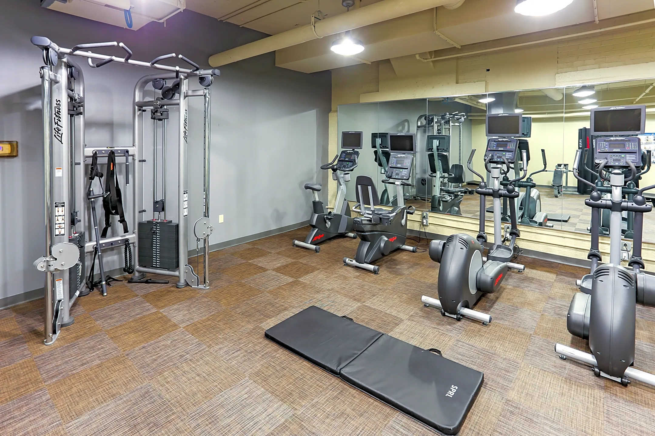 Fitness Weight Room - Bethune Lofts - Buffalo, NY