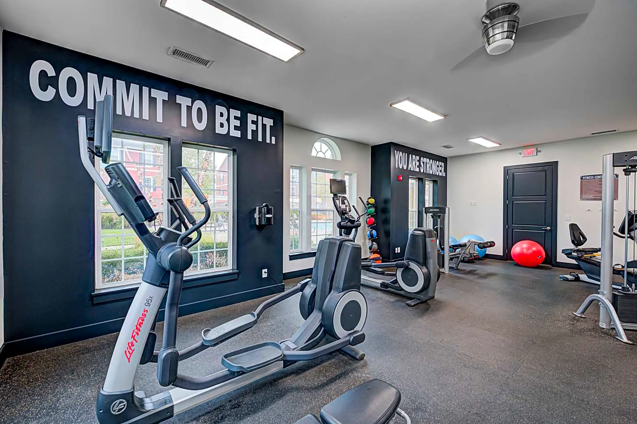 Fitness Weight Room - The Domain at Bennett Farms - Zionsville, IN