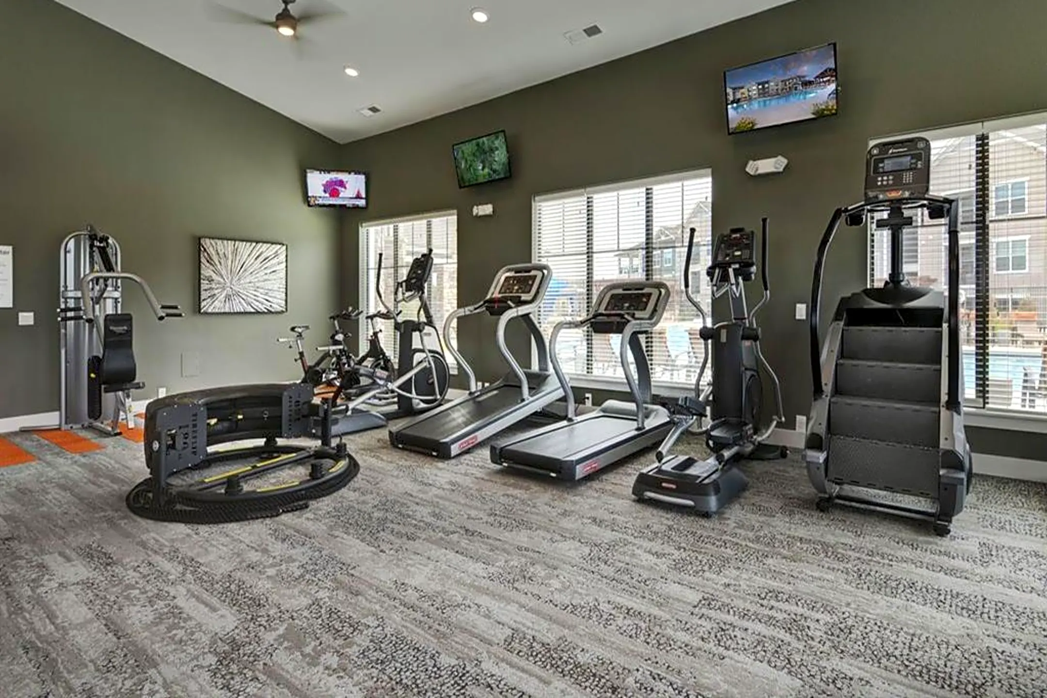 Fitness Weight Room - Watermark at Harvest Junction - Longmont, CO