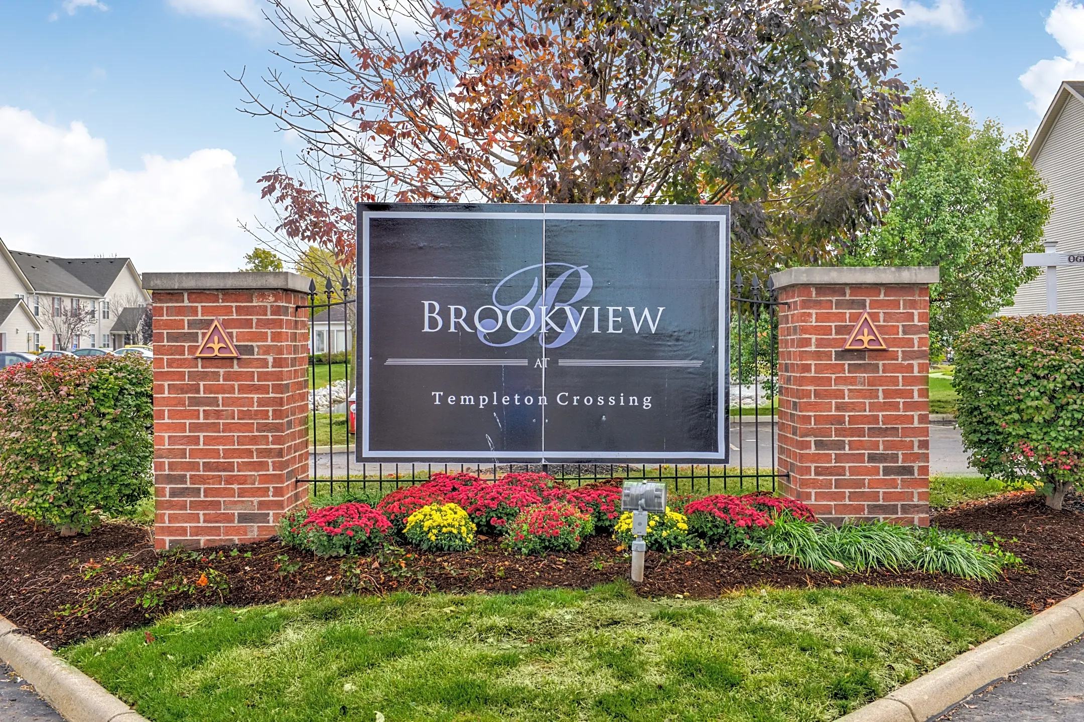 Community Signage - Brookview Apartments - Columbus, OH