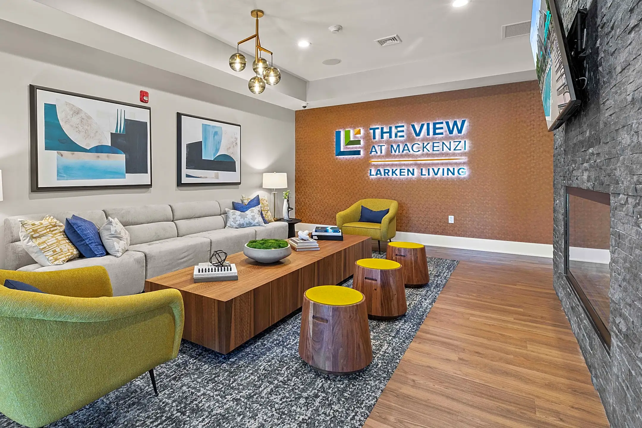 Living Room - The View at Mackenzi - York, PA