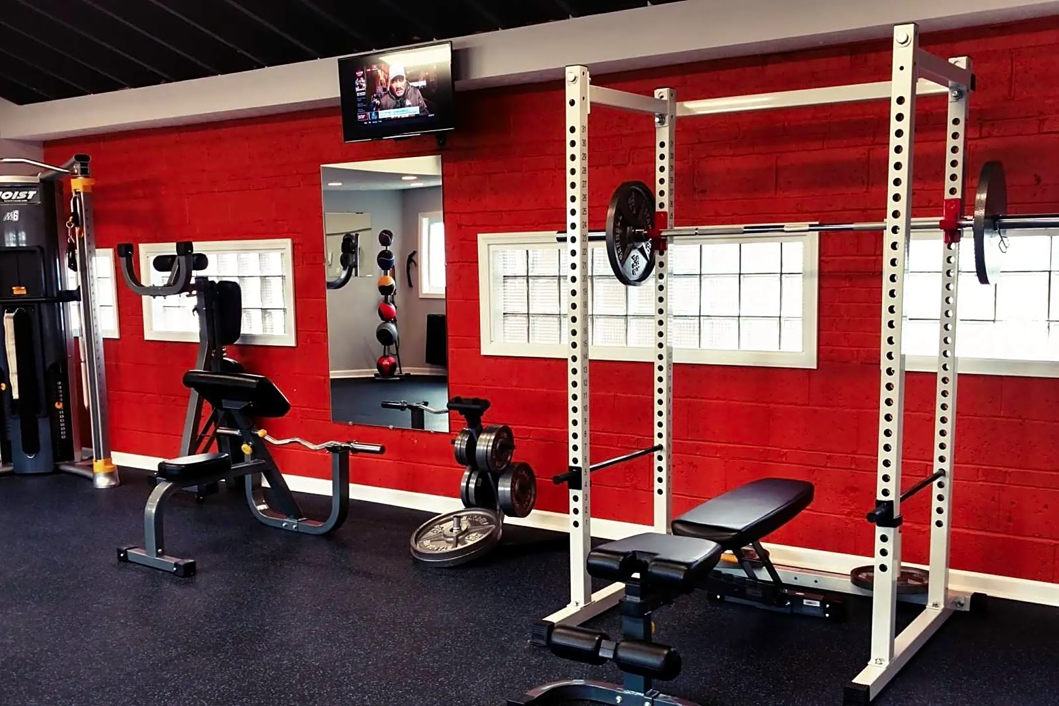 Fitness Weight Room - Lawn Village Apartments and Townhomes - Fairview Park, OH