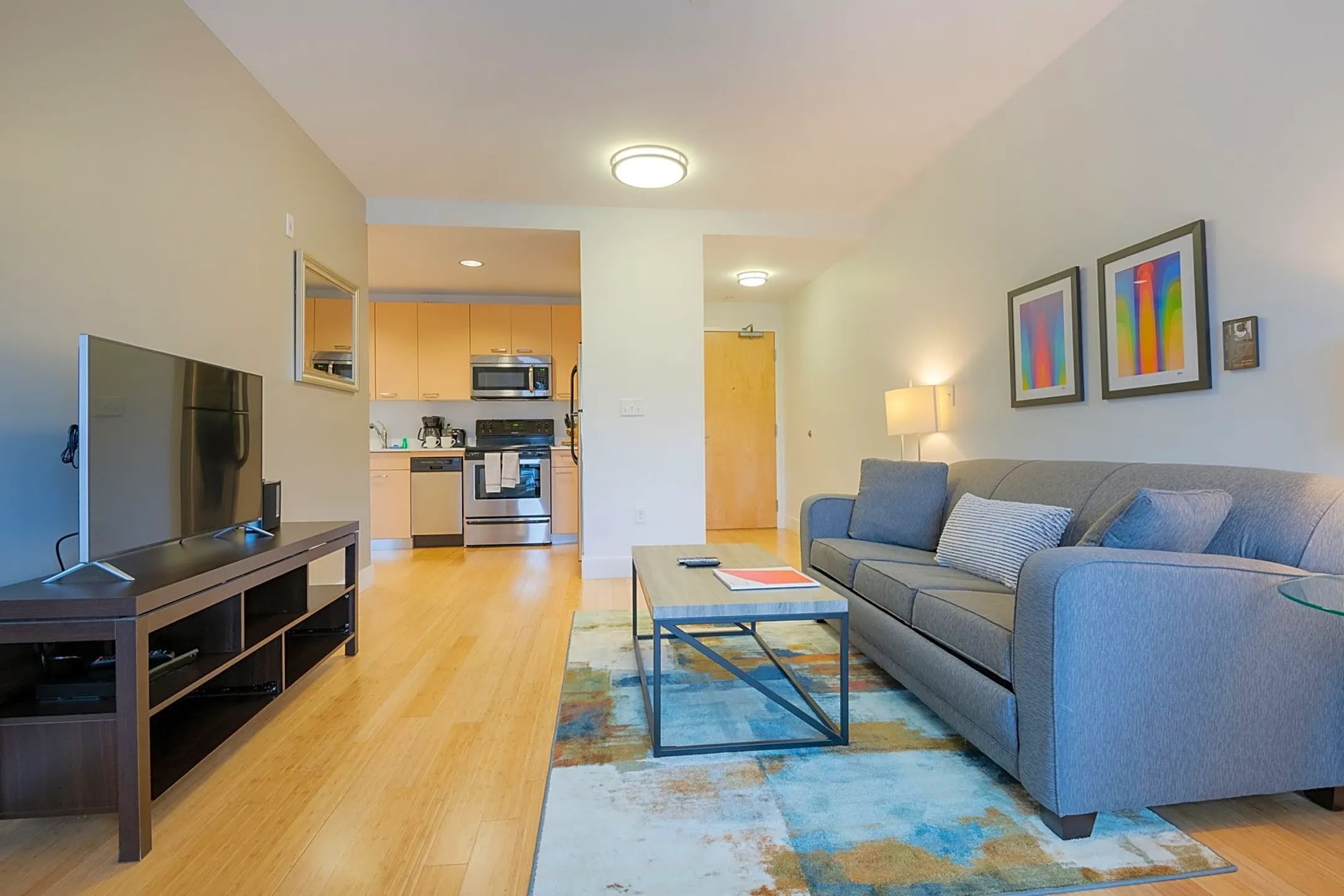 Living Room - 1085 Boylston Street - Boston, MA