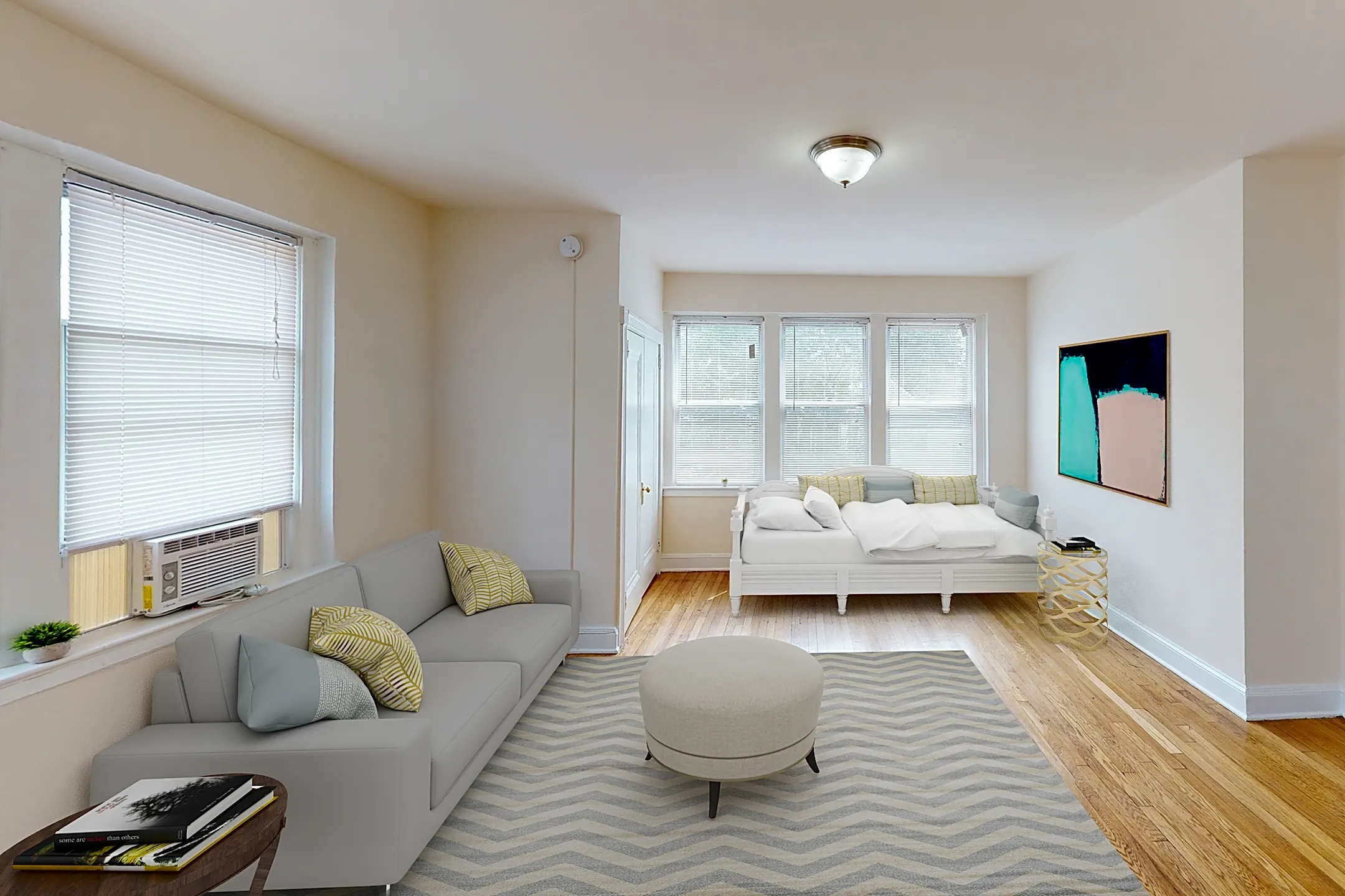 Living Room - Dahlia Apartments - Washington, DC
