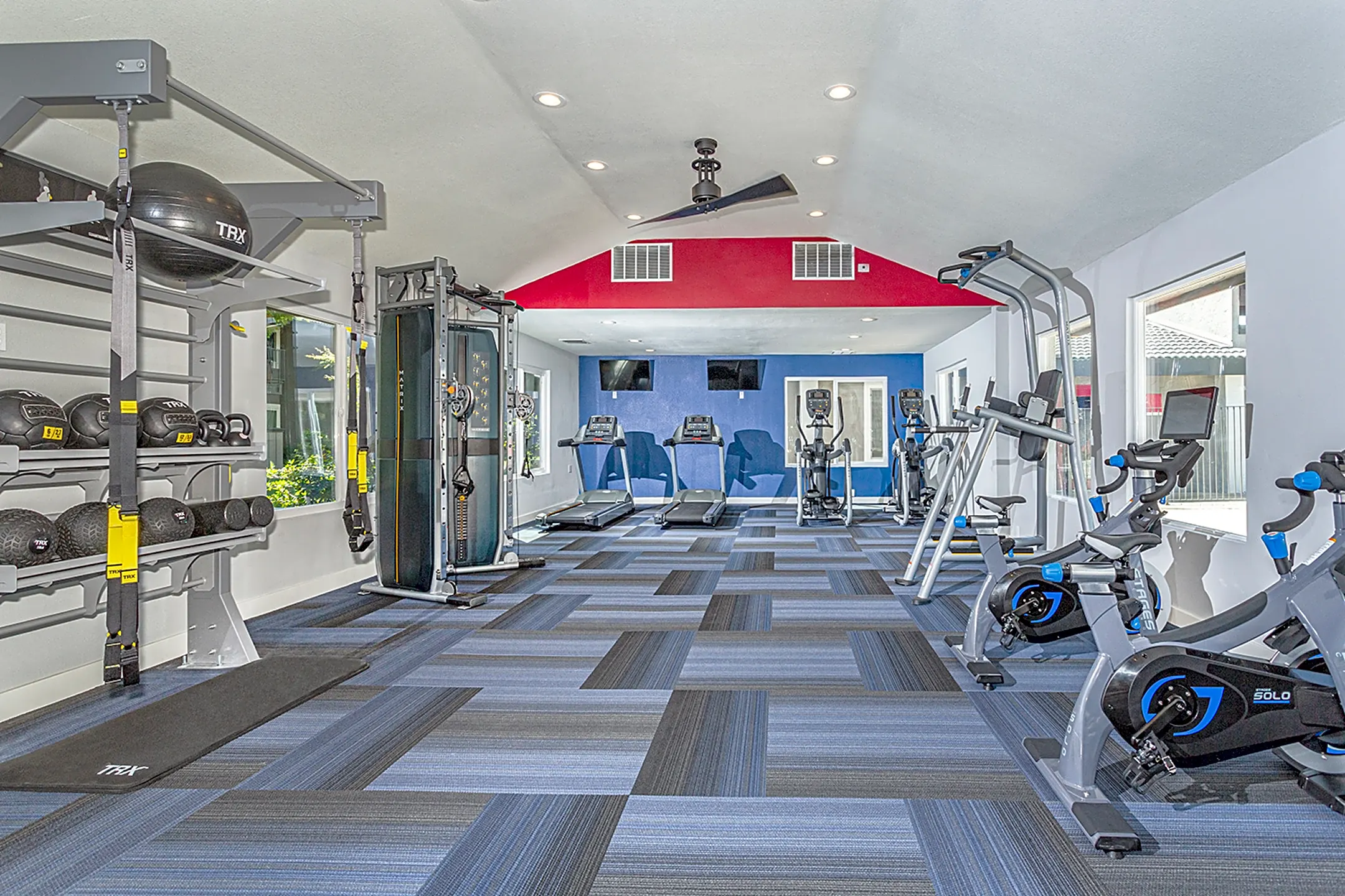 Fitness Weight Room - The Victor - Fresno, CA