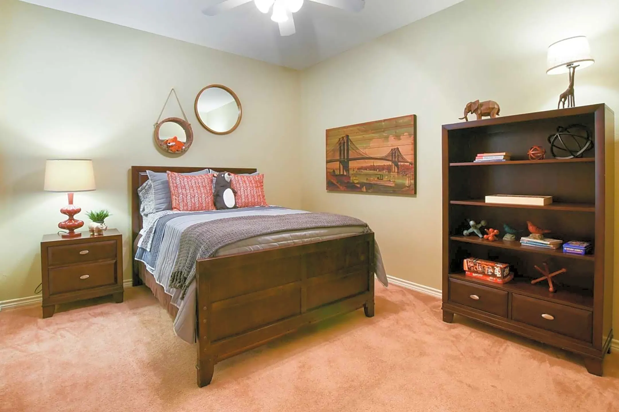 Bedroom - Carmel Apartment Homes - Laredo, TX