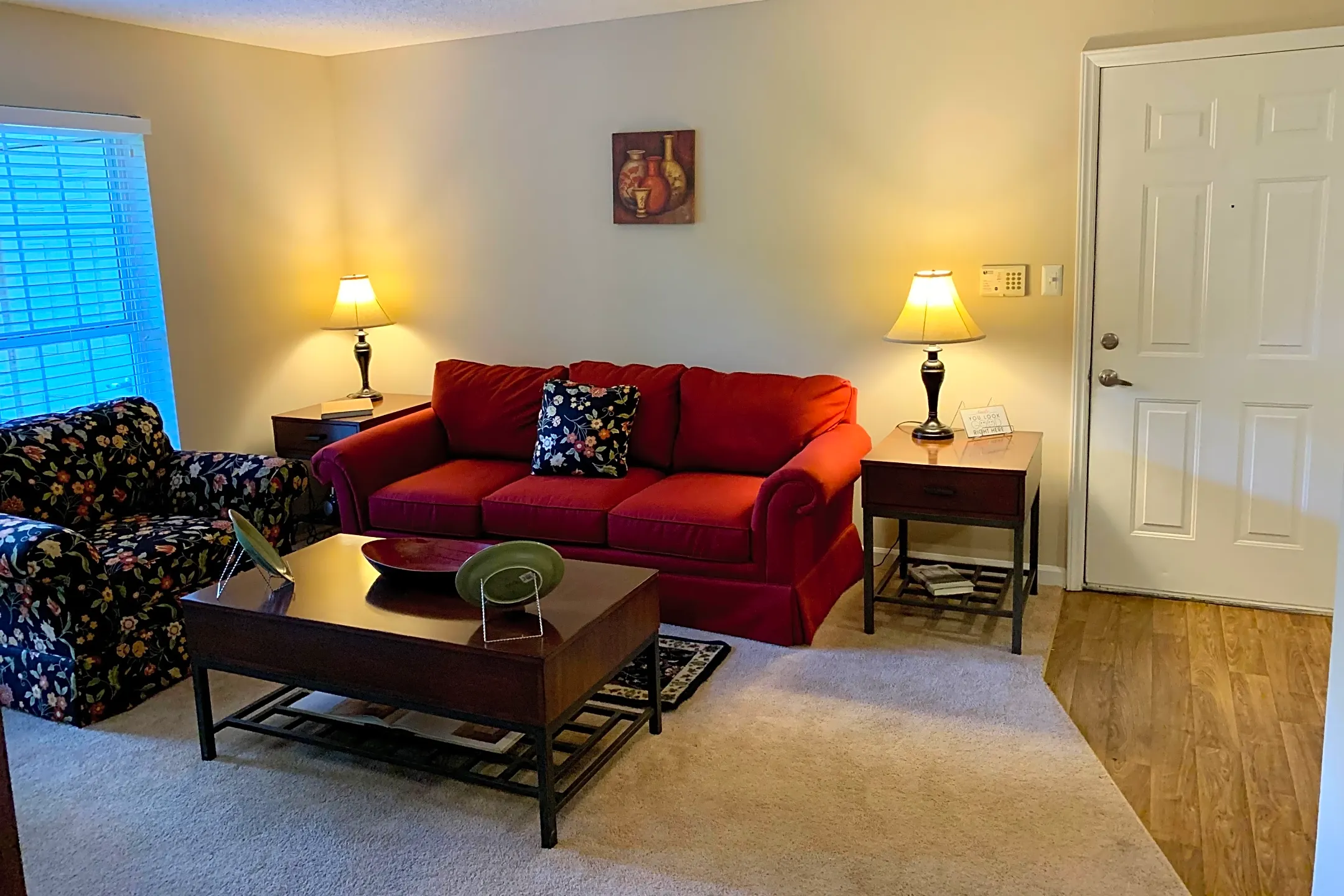 Living Room - Cardinal Apartments - Greensboro, NC