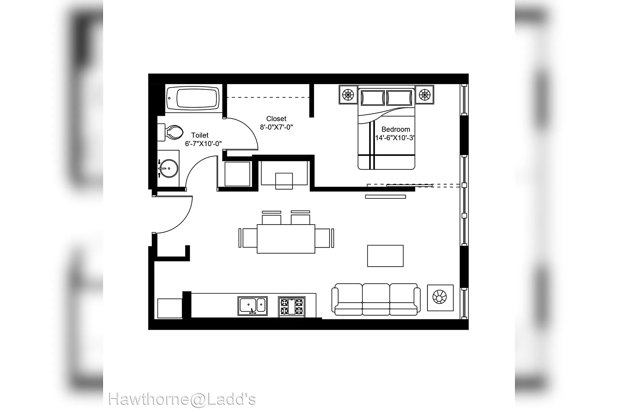 Hawthorne @ Ladd's - 1 & 2 Bedroom Apartment Homes - Portland, OR