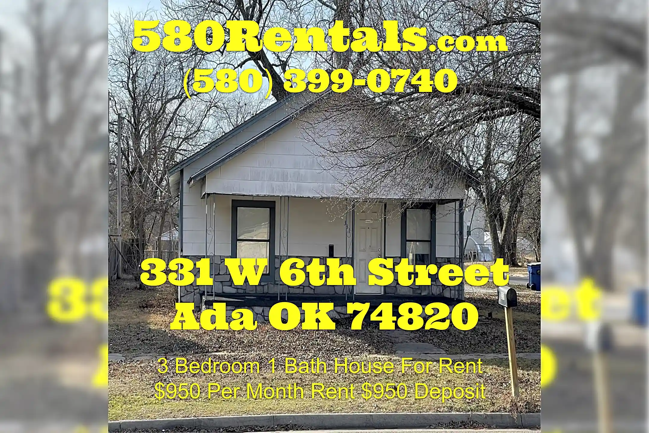331 W 6th Ada, OK Houses for Rent Rent.