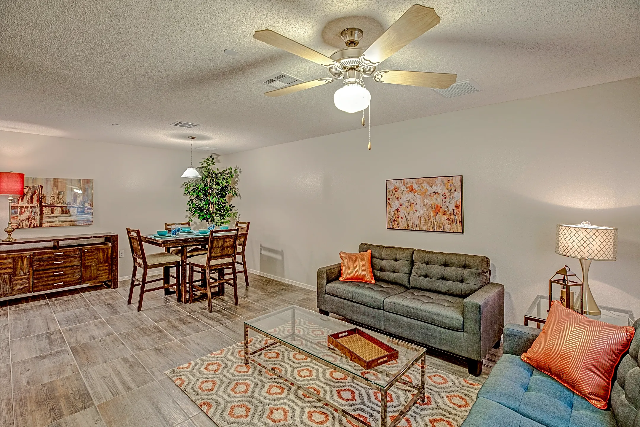 Living Room - Homestead Palms II - El Paso, TX