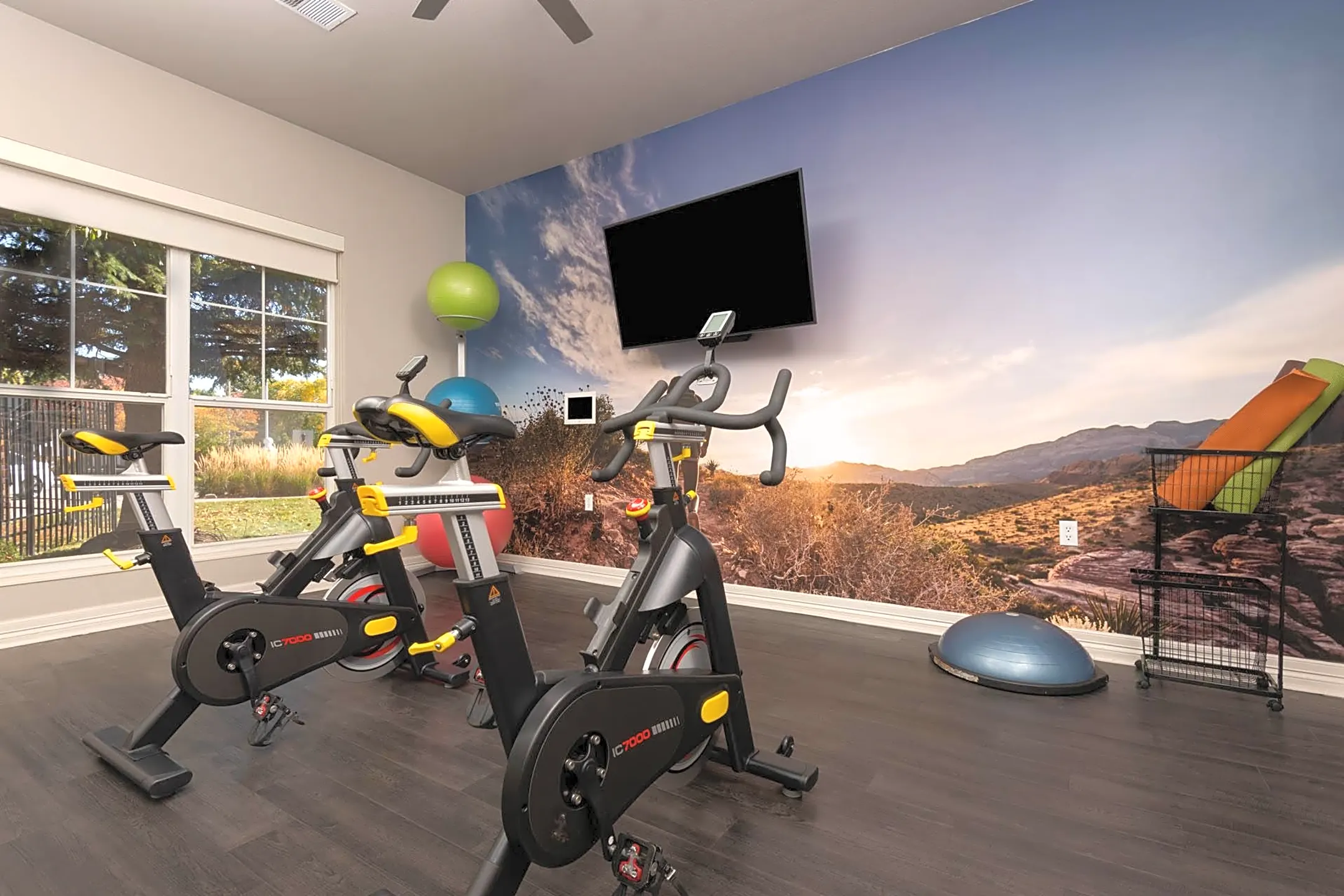 Fitness Weight Room - Windsor Townhomes and Apartments - Lakewood, CO