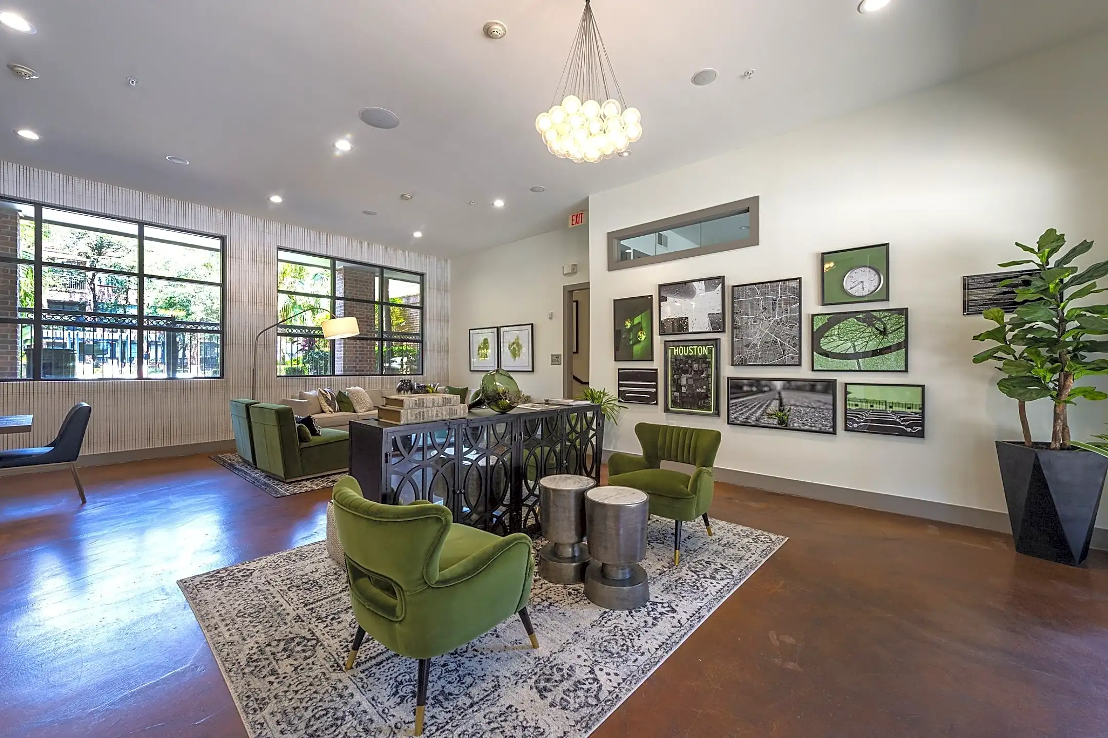 Living Room - 2222 Smith - Houston, TX