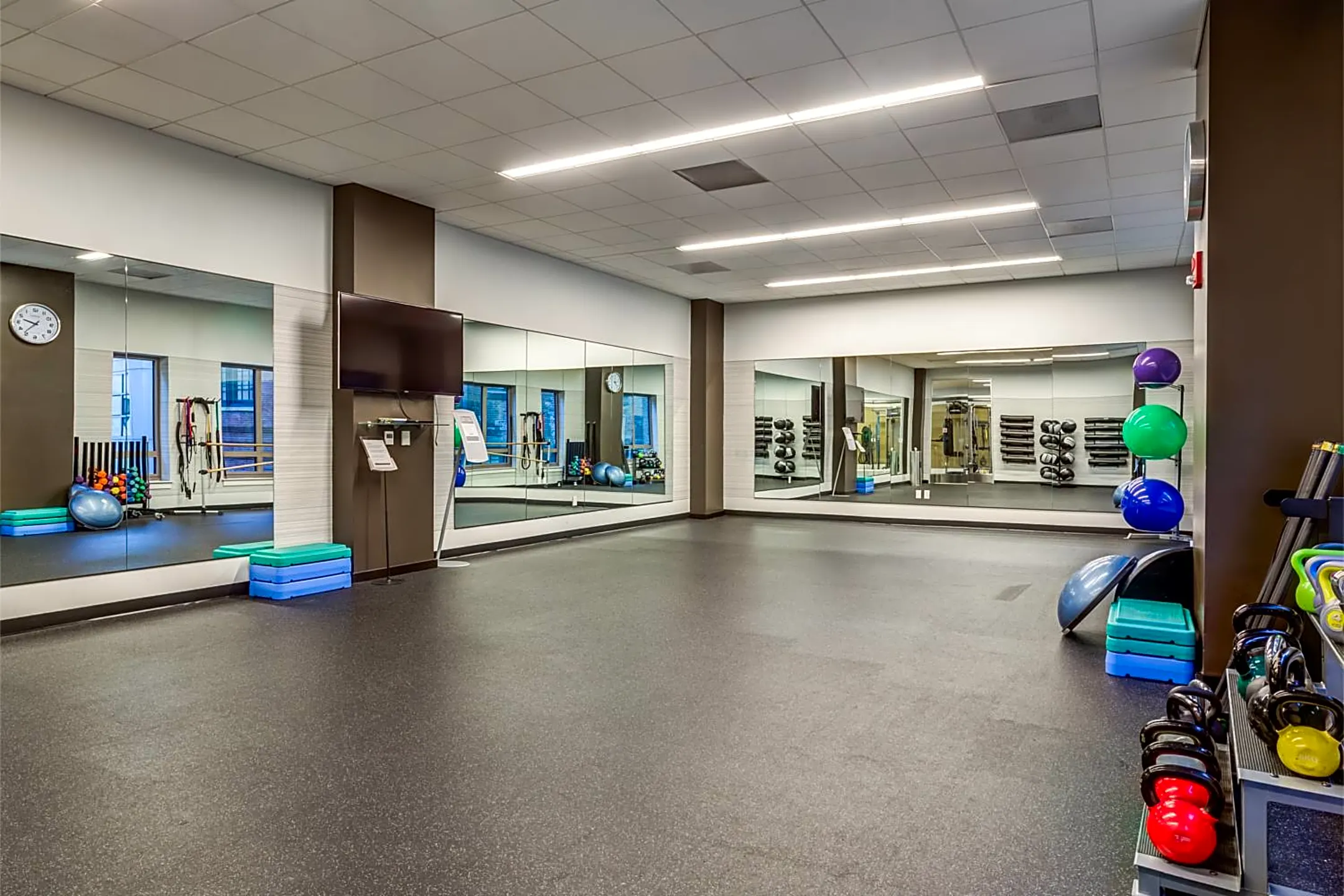 Fitness Weight Room - The Kensington - Boston, MA