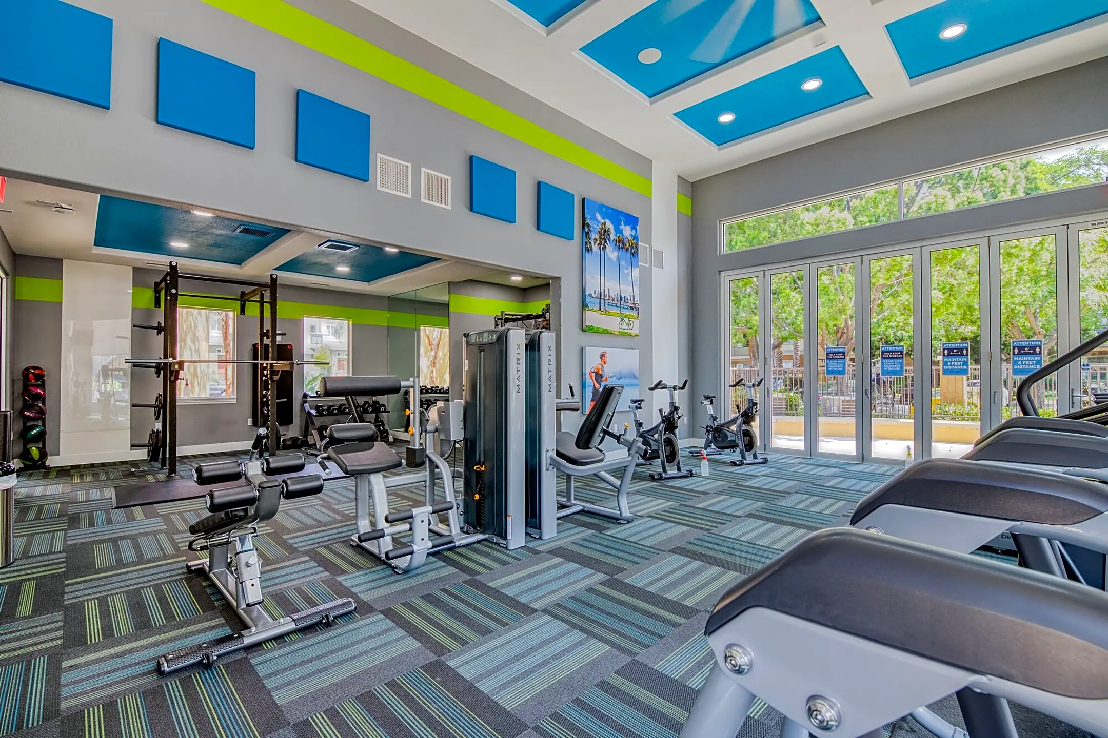 Fitness Weight Room - Avion At Spectrum - San Diego, CA