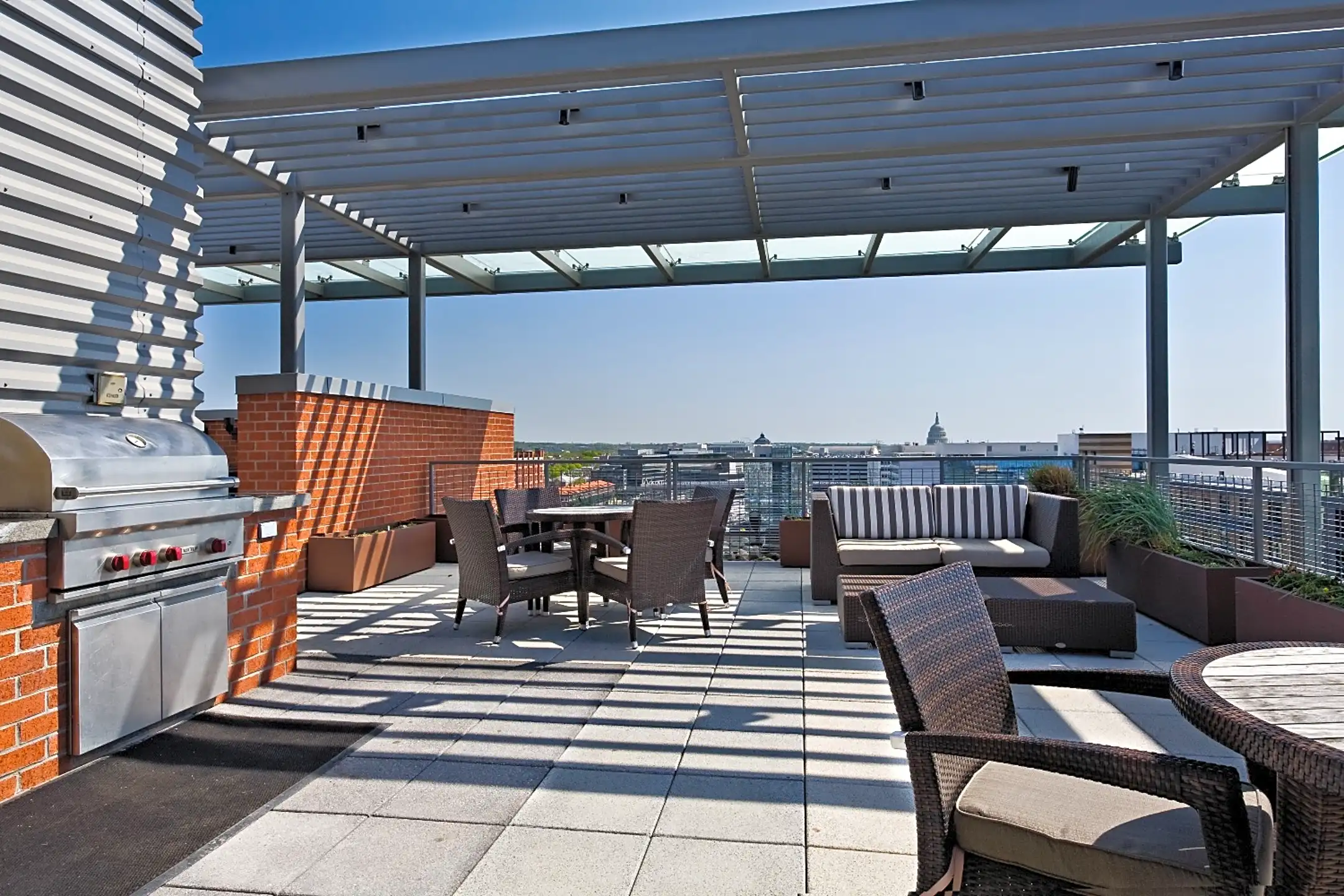 Patio / Deck - Flats 130 At Constitution Square - Washington, DC