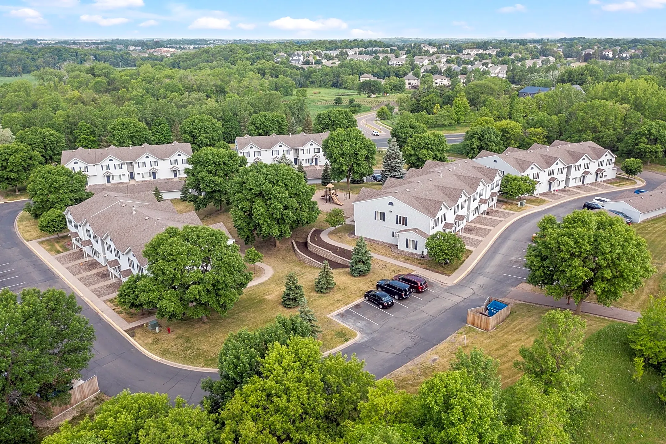 Silvan Townhomes 6876 Vicksburg Ln N Maple Grove, MN Townhomes for