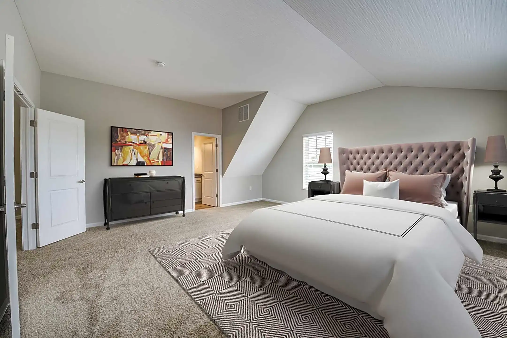 Living Room - District at Linworth - Columbus, OH