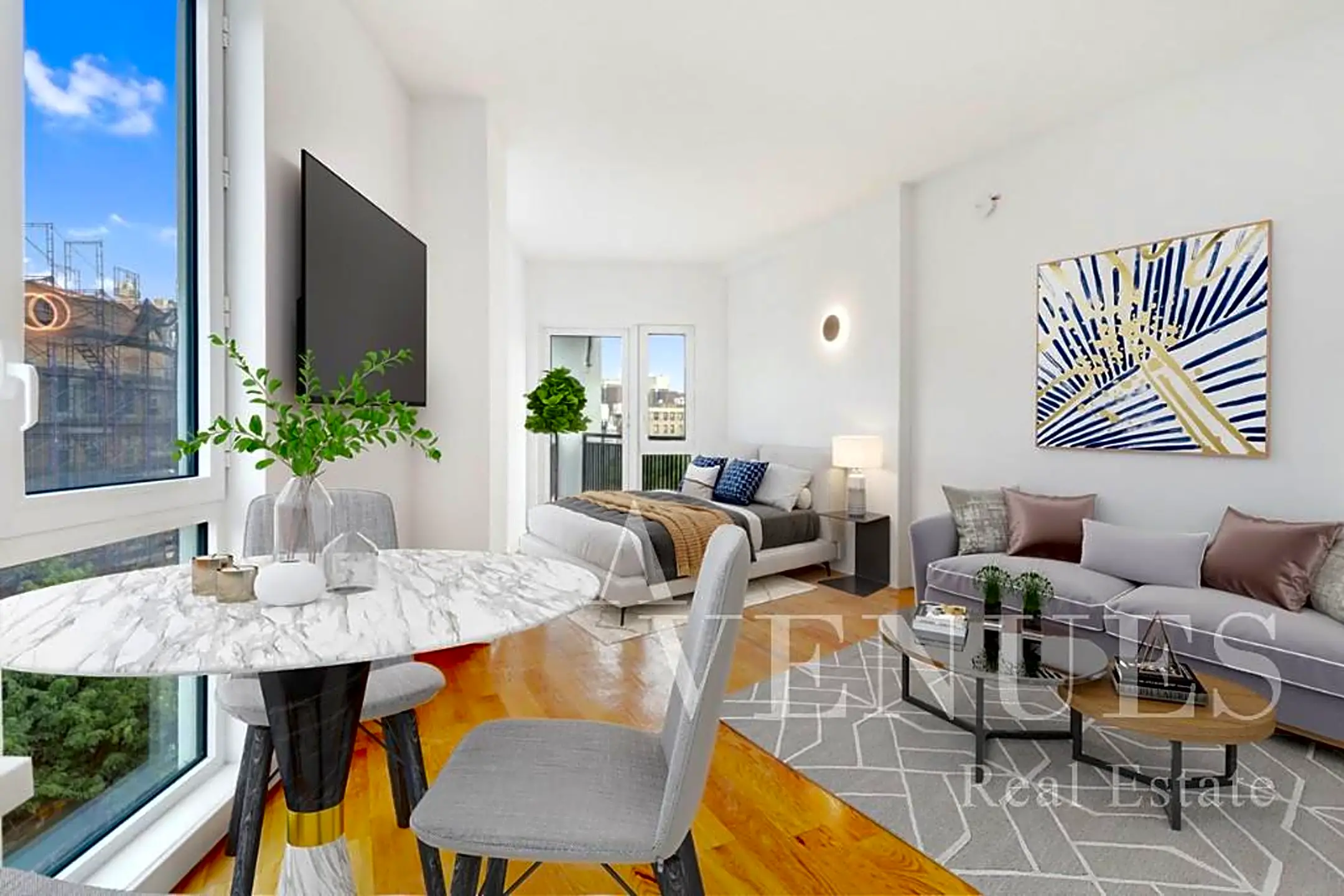 Living Room - 469 Convent Ave - New York, NY