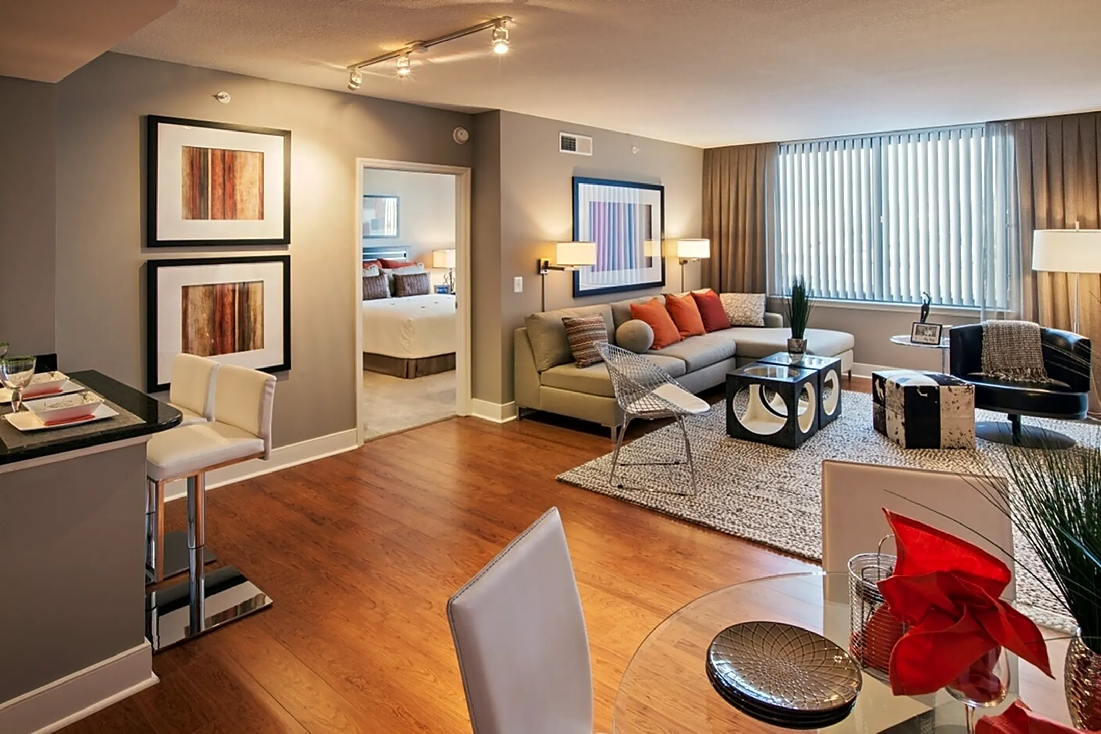 Living Room - Meridian at Mount Vernon Triangle - Washington, DC