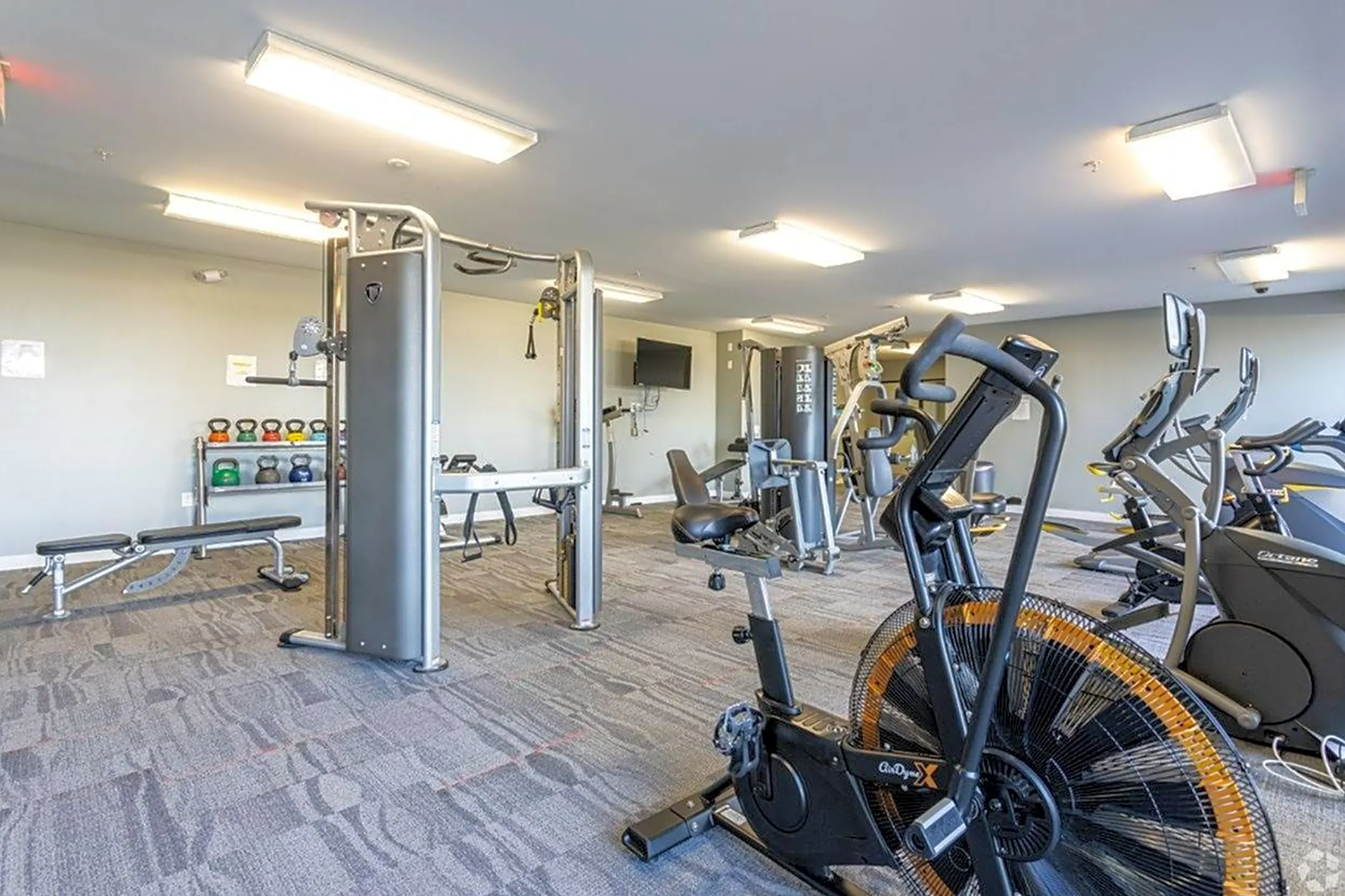 Fitness Weight Room - Waterside at Riverpark Place - Louisville, KY