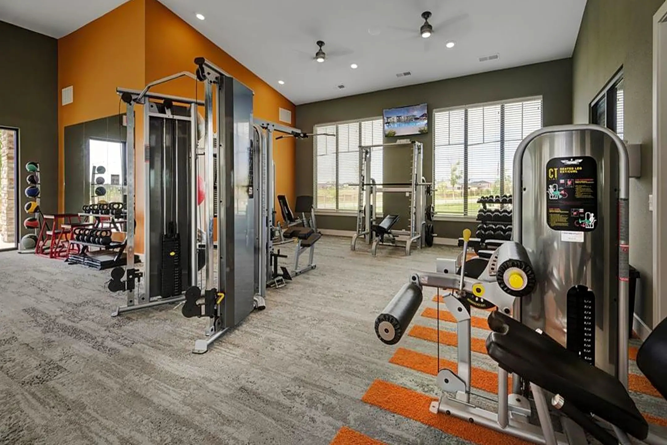 Fitness Weight Room - Watermark at Harvest Junction - Longmont, CO