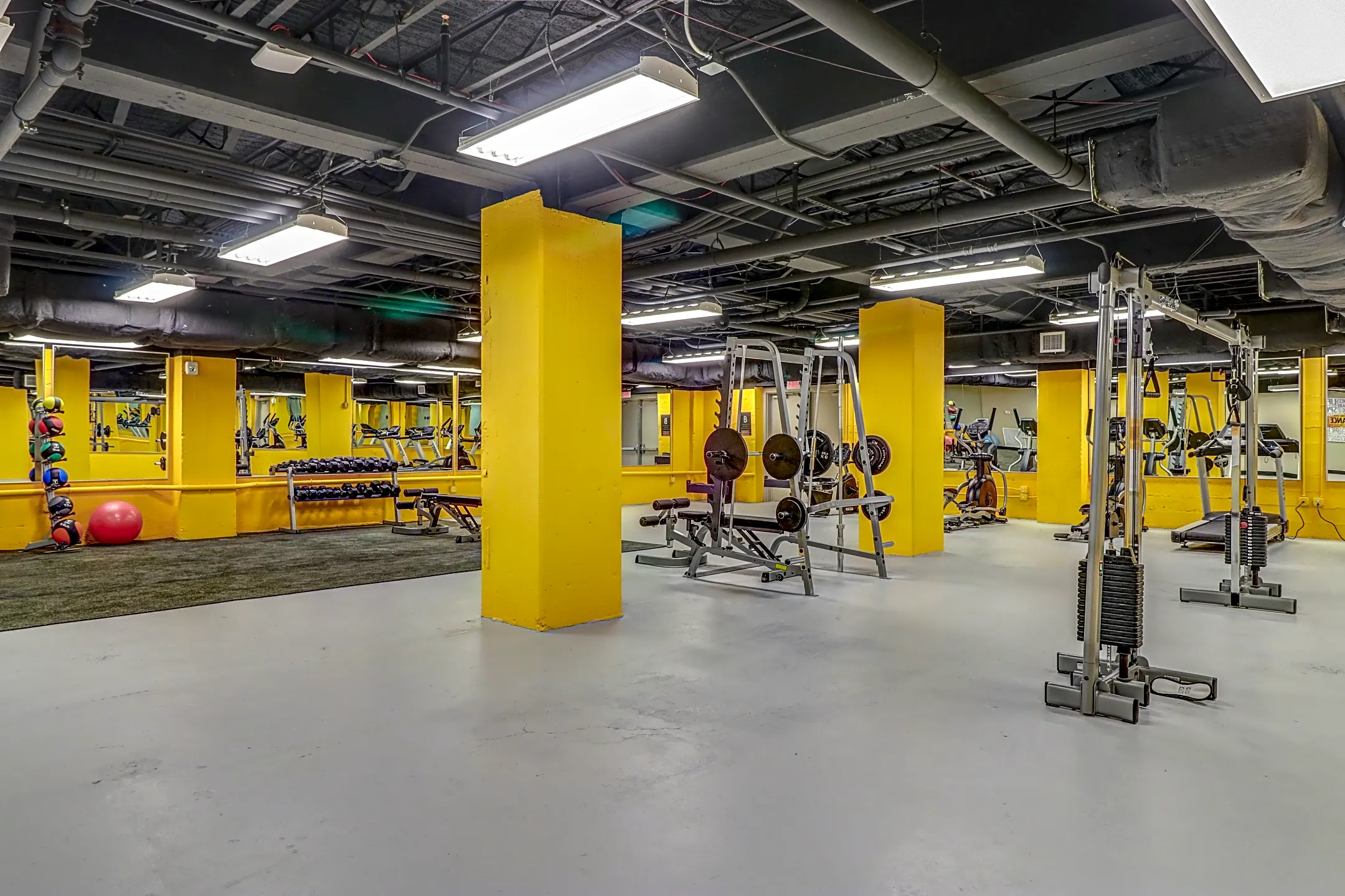 Fitness Weight Room - 1321 Lofts - Columbia, SC
