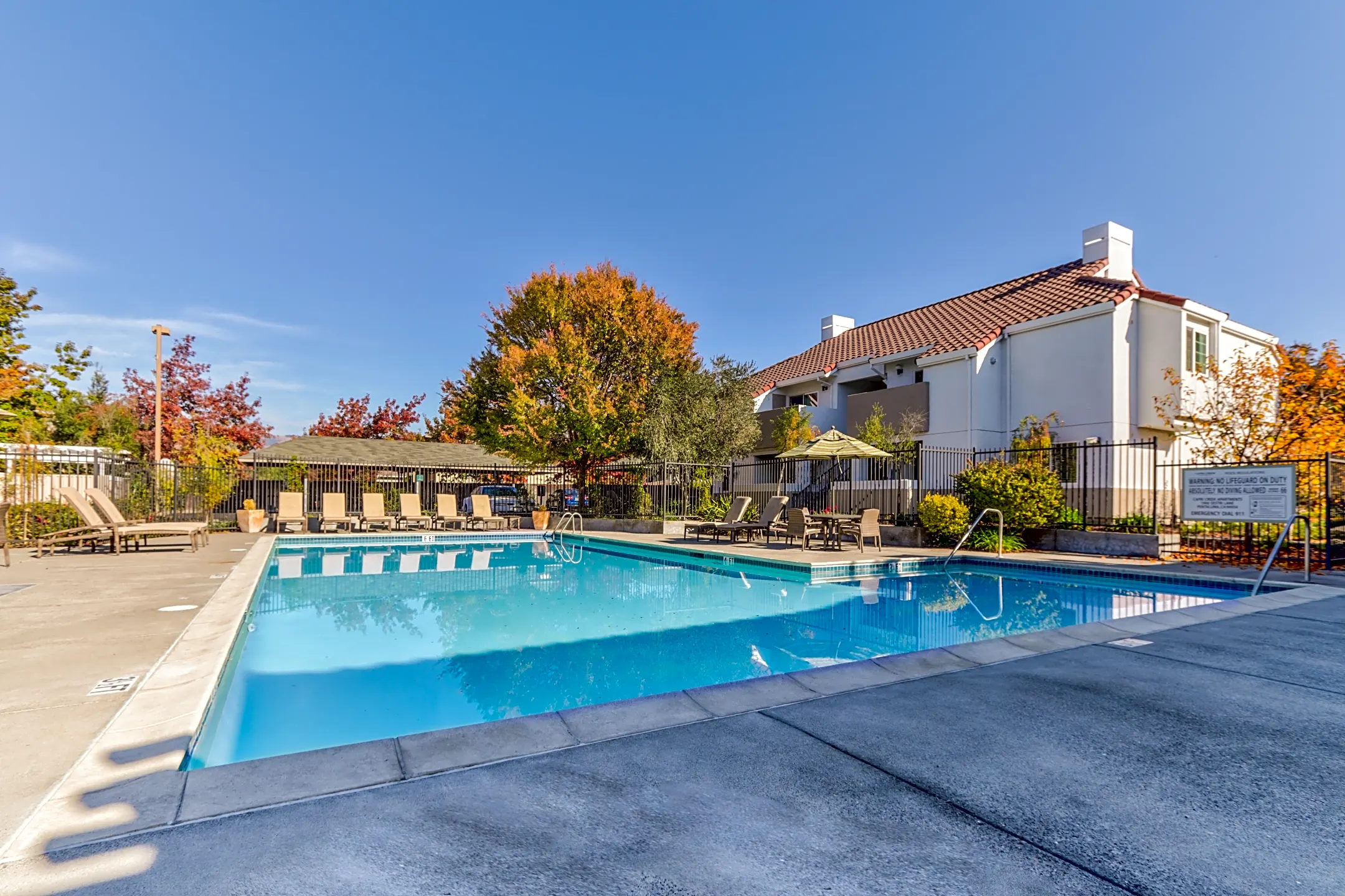 Pool - Capri Creek Apartments - Petaluma, CA