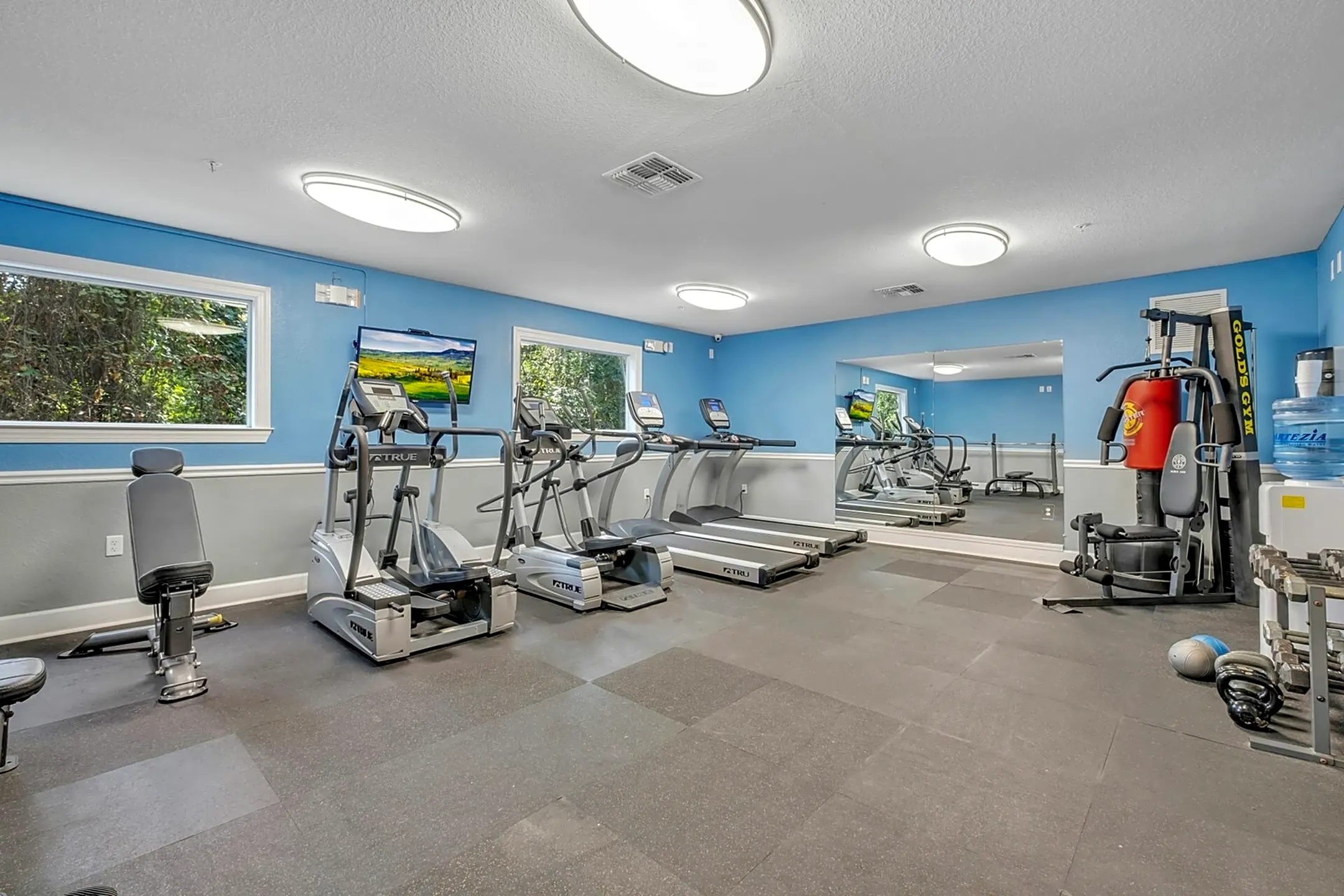 Fitness Weight Room - The Landing at Appleyard - Per Bed Lease - Tallahassee, FL