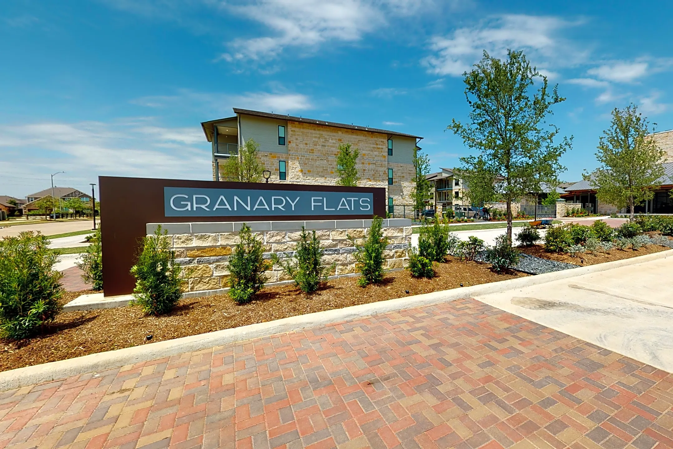 Community Signage - Granary Flats - Richmond, TX