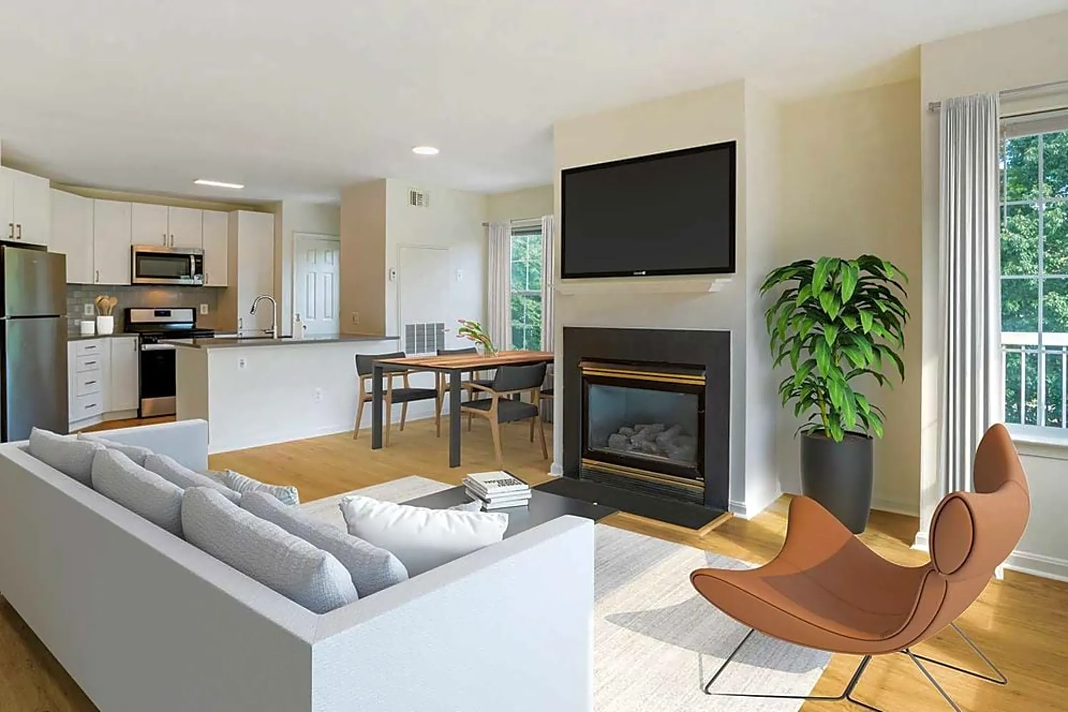Living Room - Avalon Tysons Corner - McLean, VA