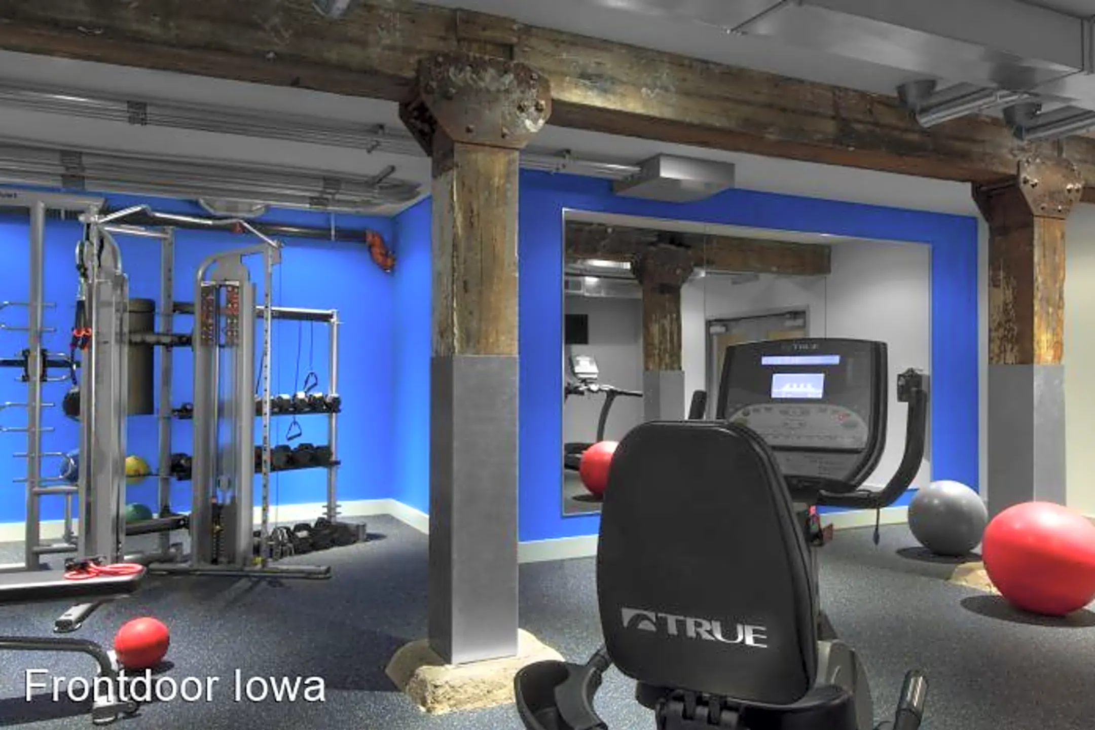 Fitness Weight Room - Market Lofts in the Heart of Downtown Davenport - Davenport, IA