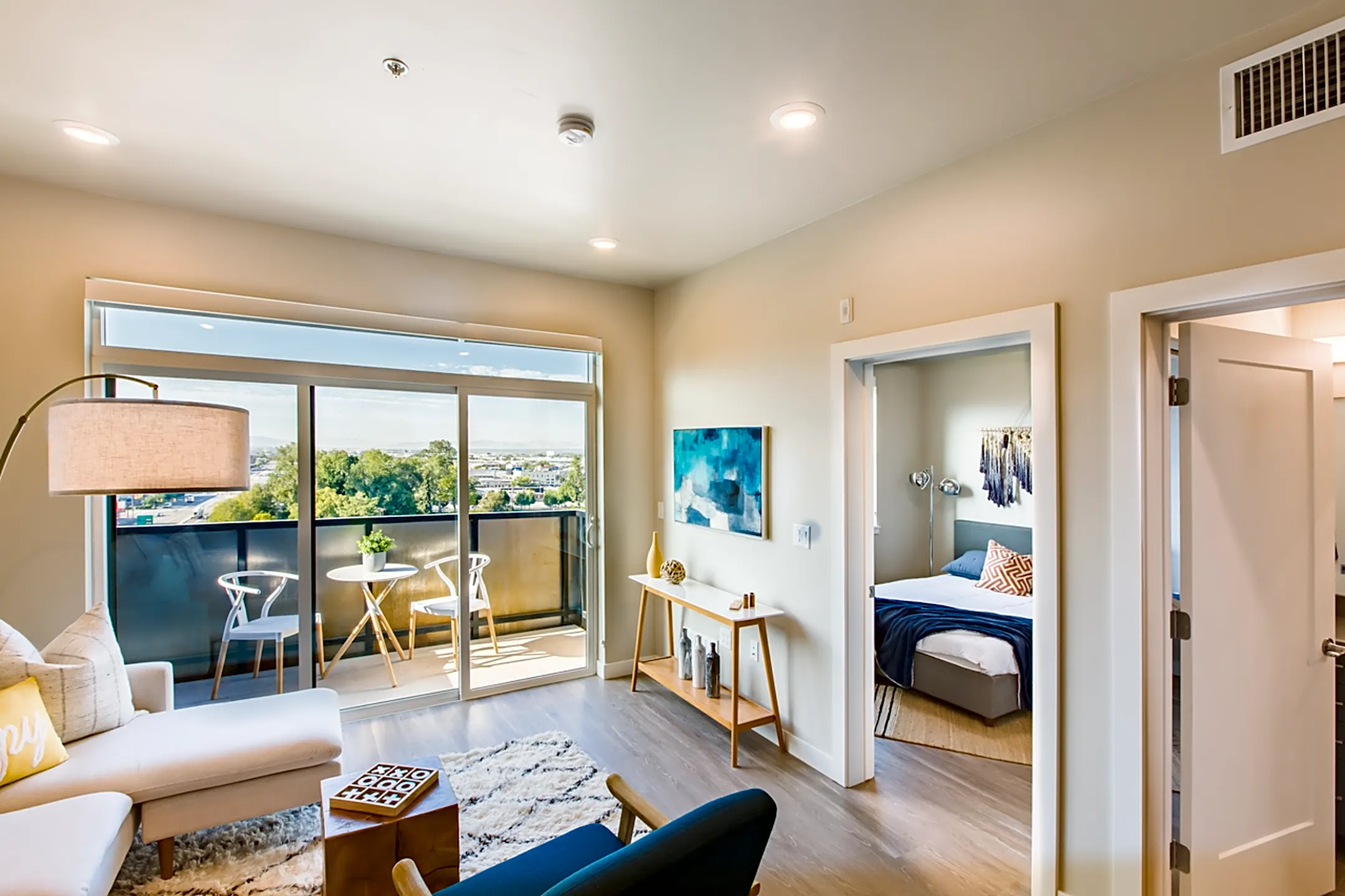 Living Room - Pierpont Apartments - Salt Lake City, UT