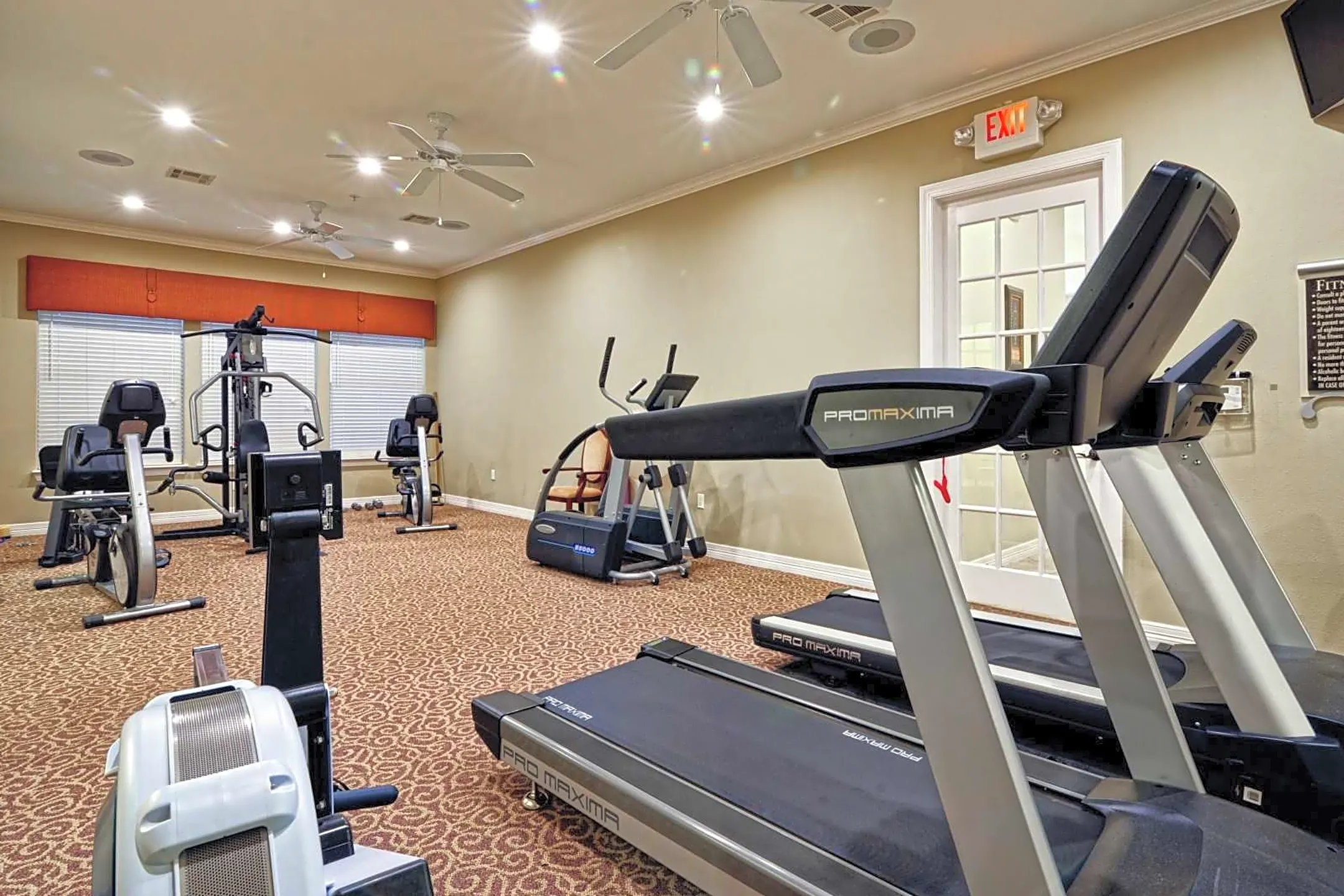 Fitness Weight Room - Arella Forest Active 62+ Senior Community - Conroe, TX