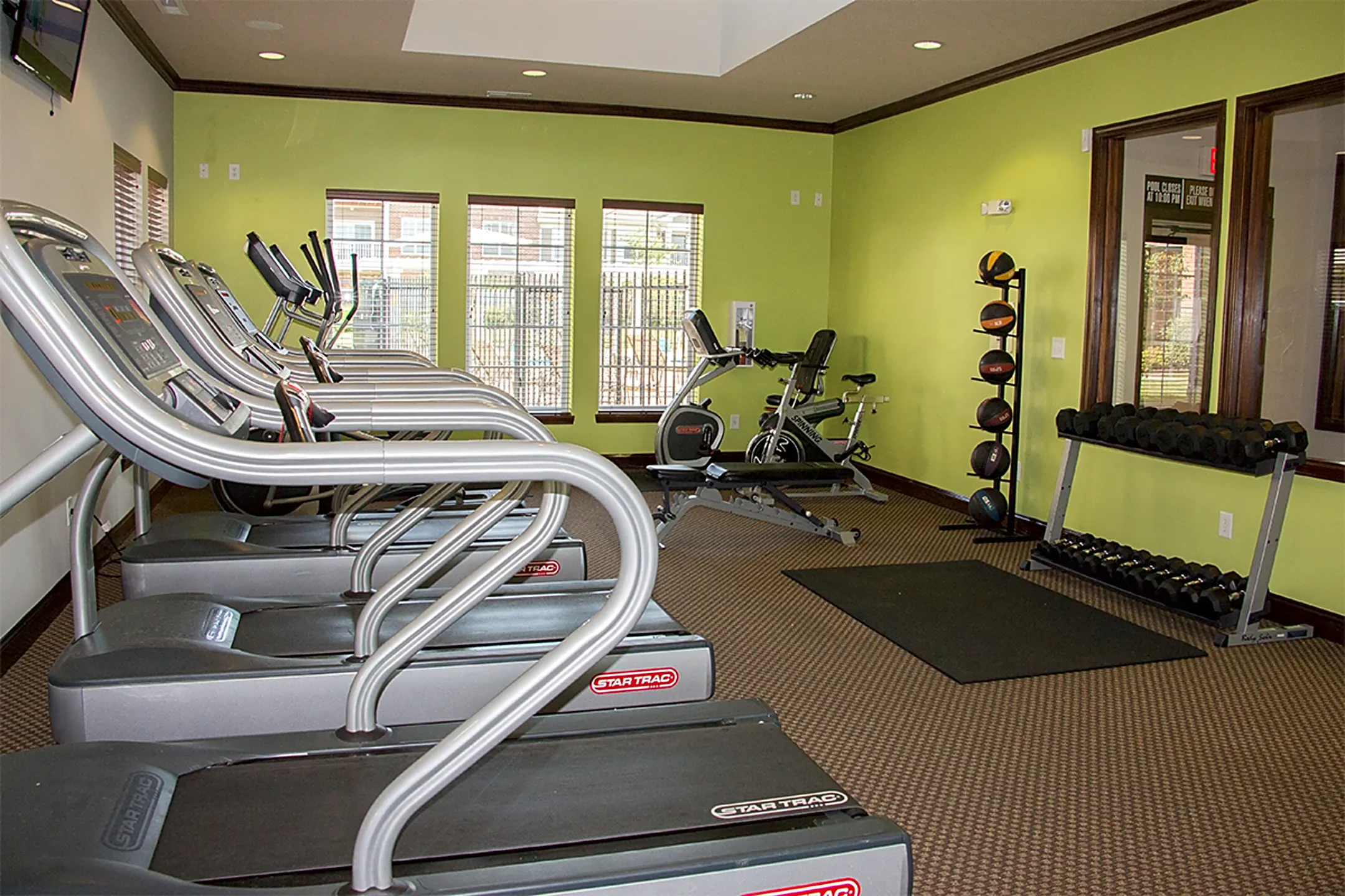 Fitness Weight Room - Canyon Club at Perry Crossing - Plainfield, IN