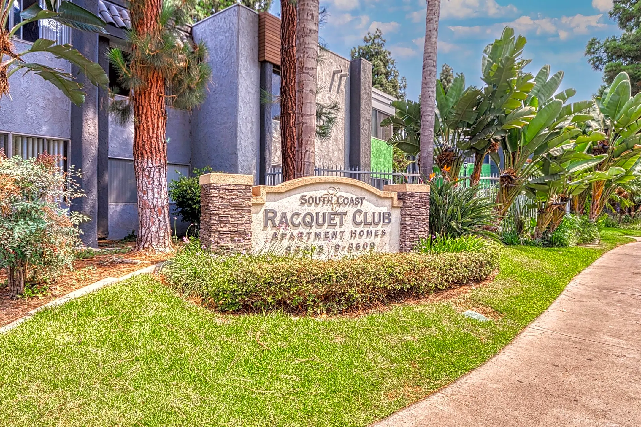 Community Signage - South Coast Racquet Club - Santa Ana, CA