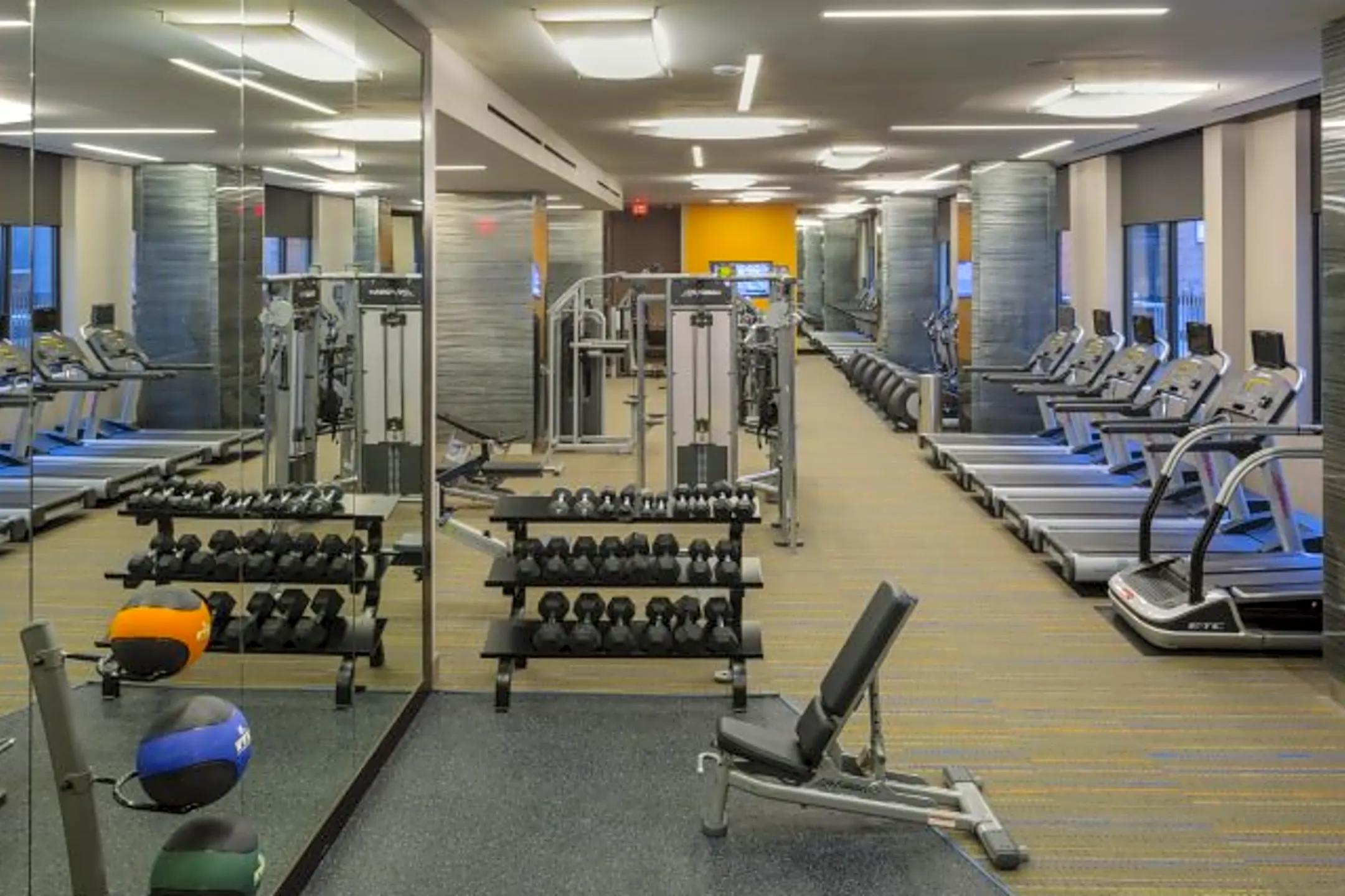 Fitness Weight Room - Meridian at Mount Vernon Triangle - Washington, DC