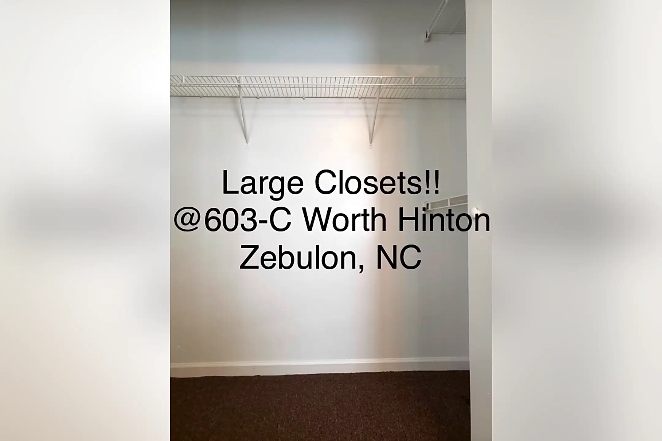 601 Worth Hinton Rd 601 Worth Hinton Rd unit 603C Zebulon, NC