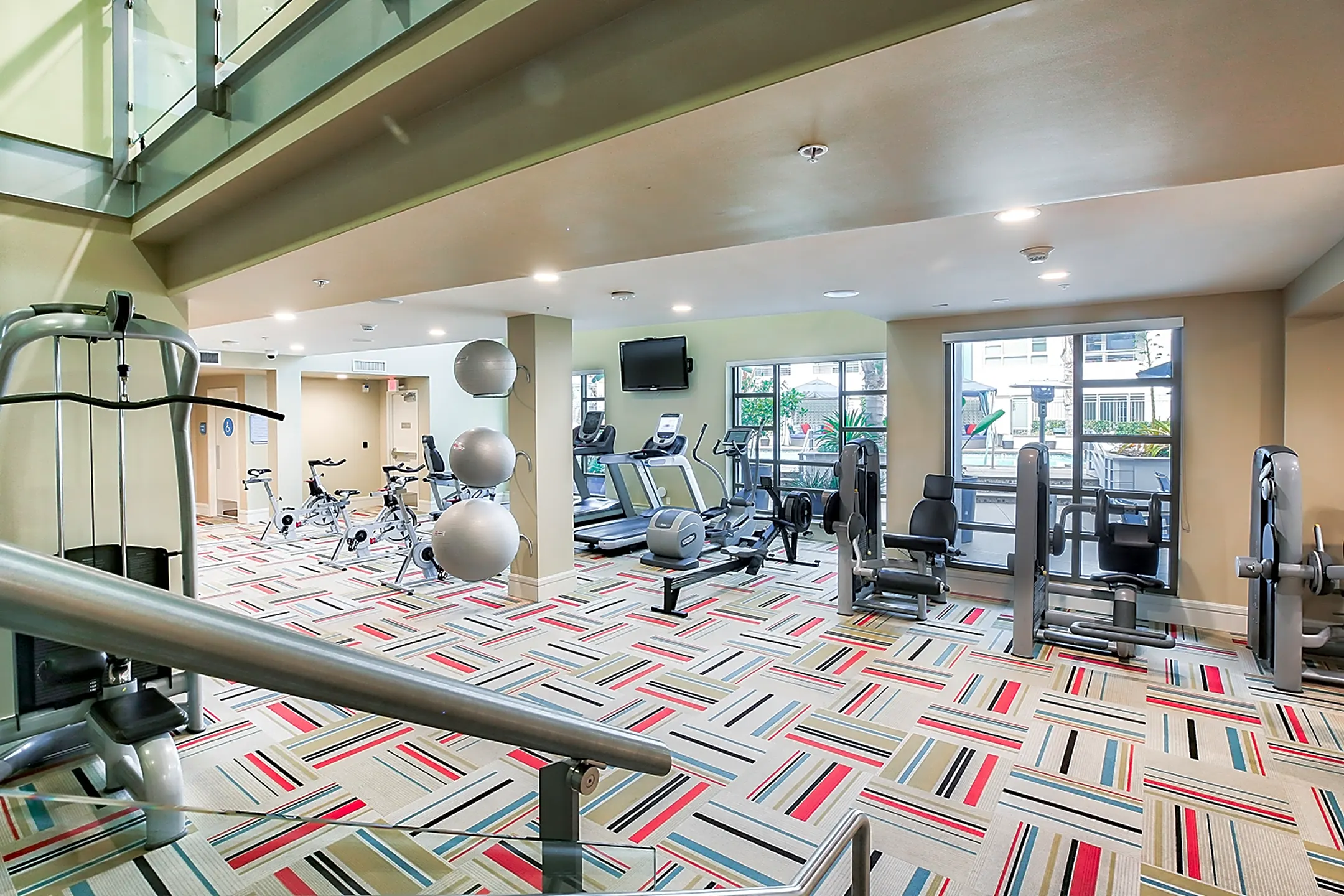 Fitness Weight Room - 5550 Wilshire at Miracle Mile - Los Angeles, CA