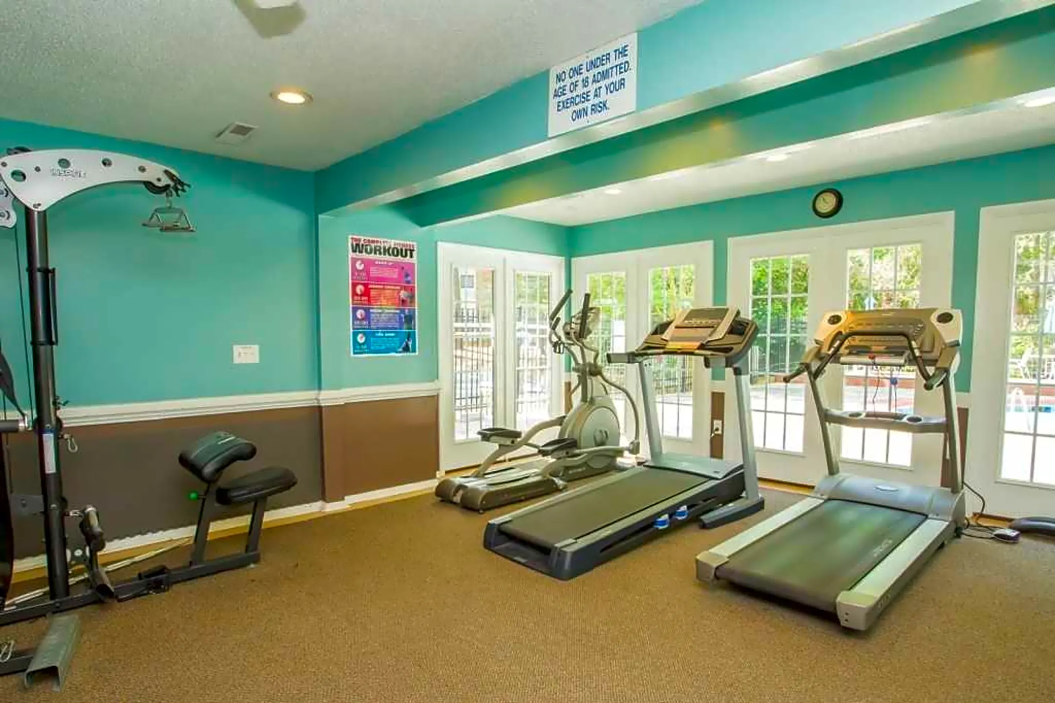 Fitness Weight Room - Keswick Apartments - Greenville, NC