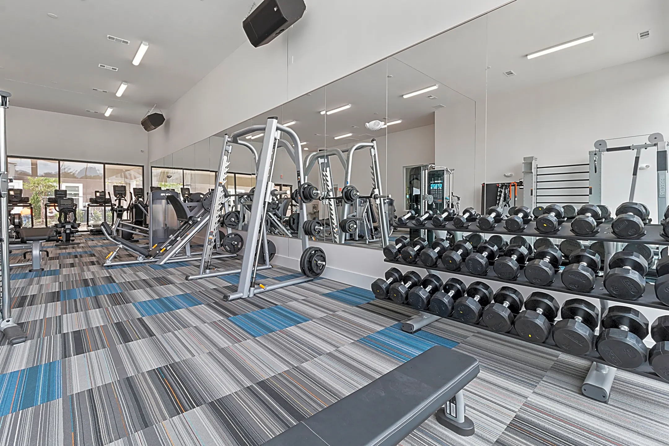Fitness Weight Room - The Mansions at Onion Creek - Austin, TX